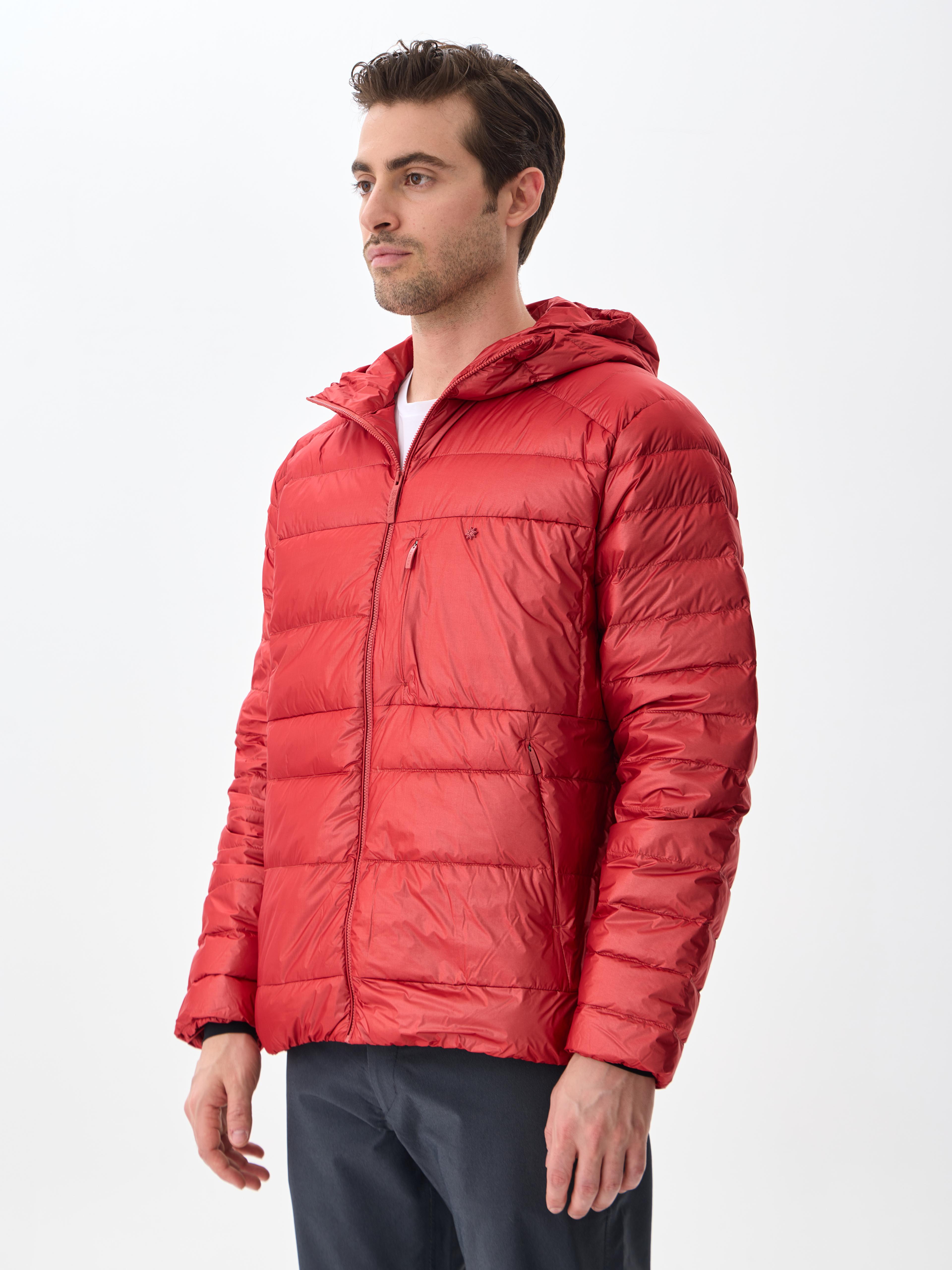 HOODED BOLD DOWN JACKET