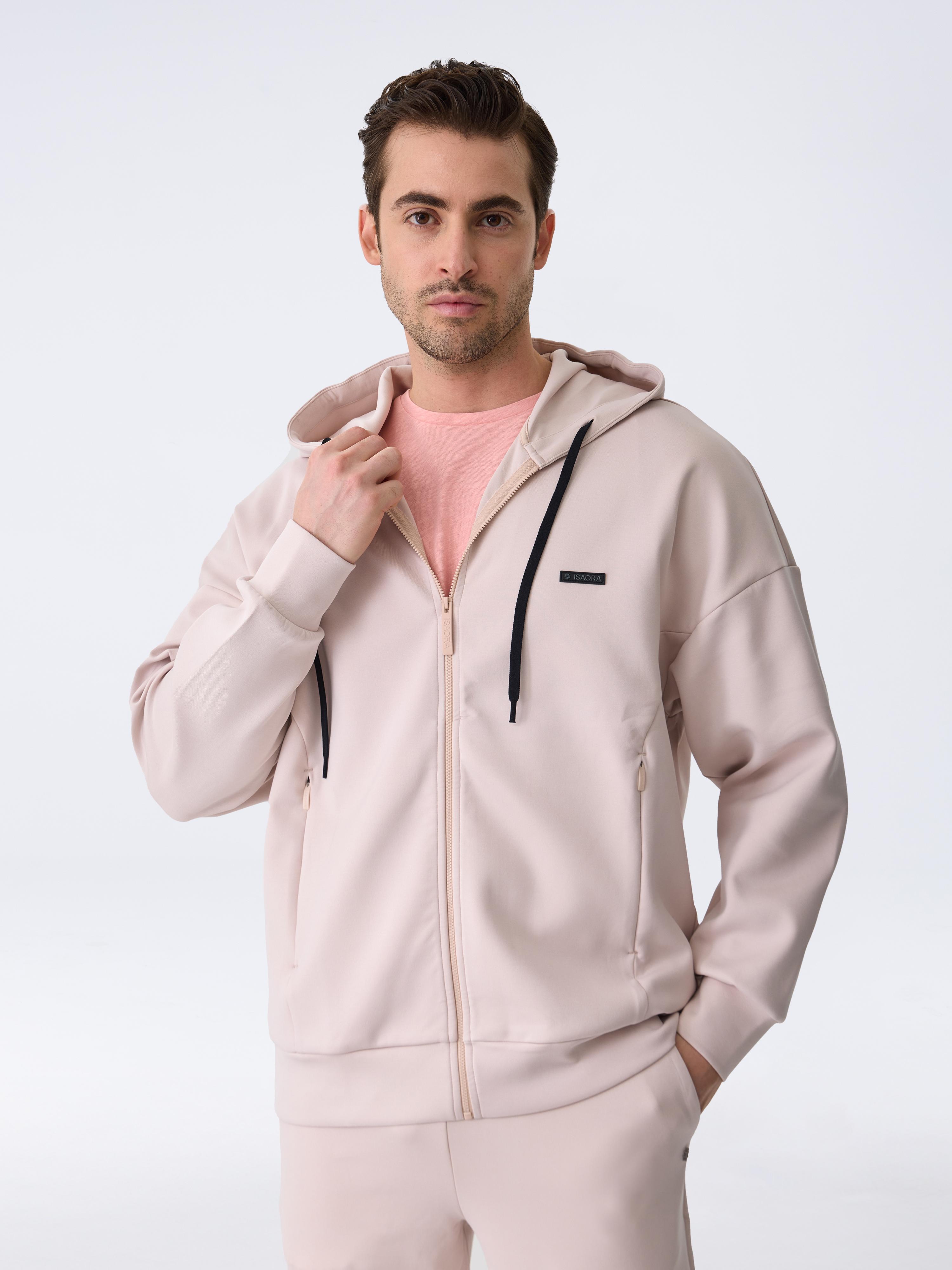 GIZA COTTON SWEAT - MOON ROCK