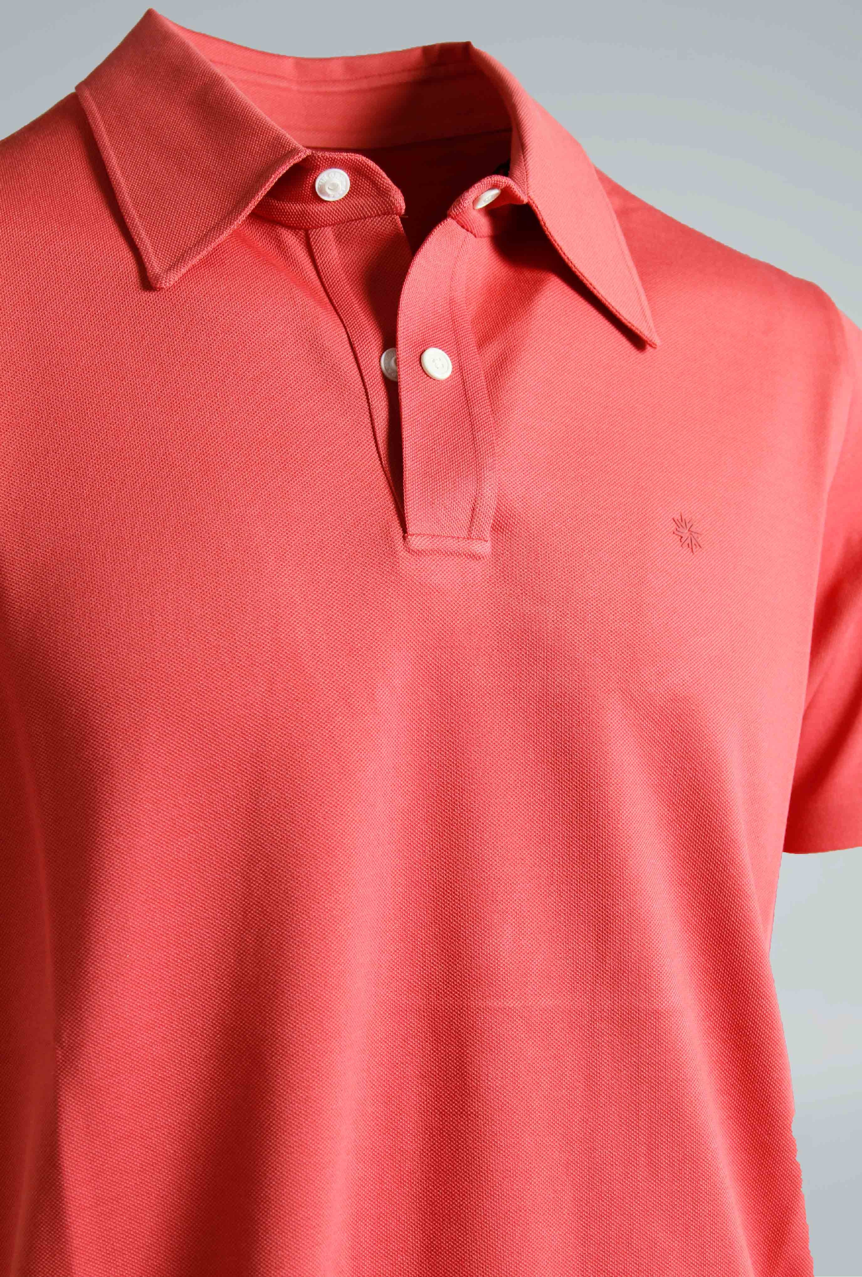 ALL DAY POLO - POWDER RED