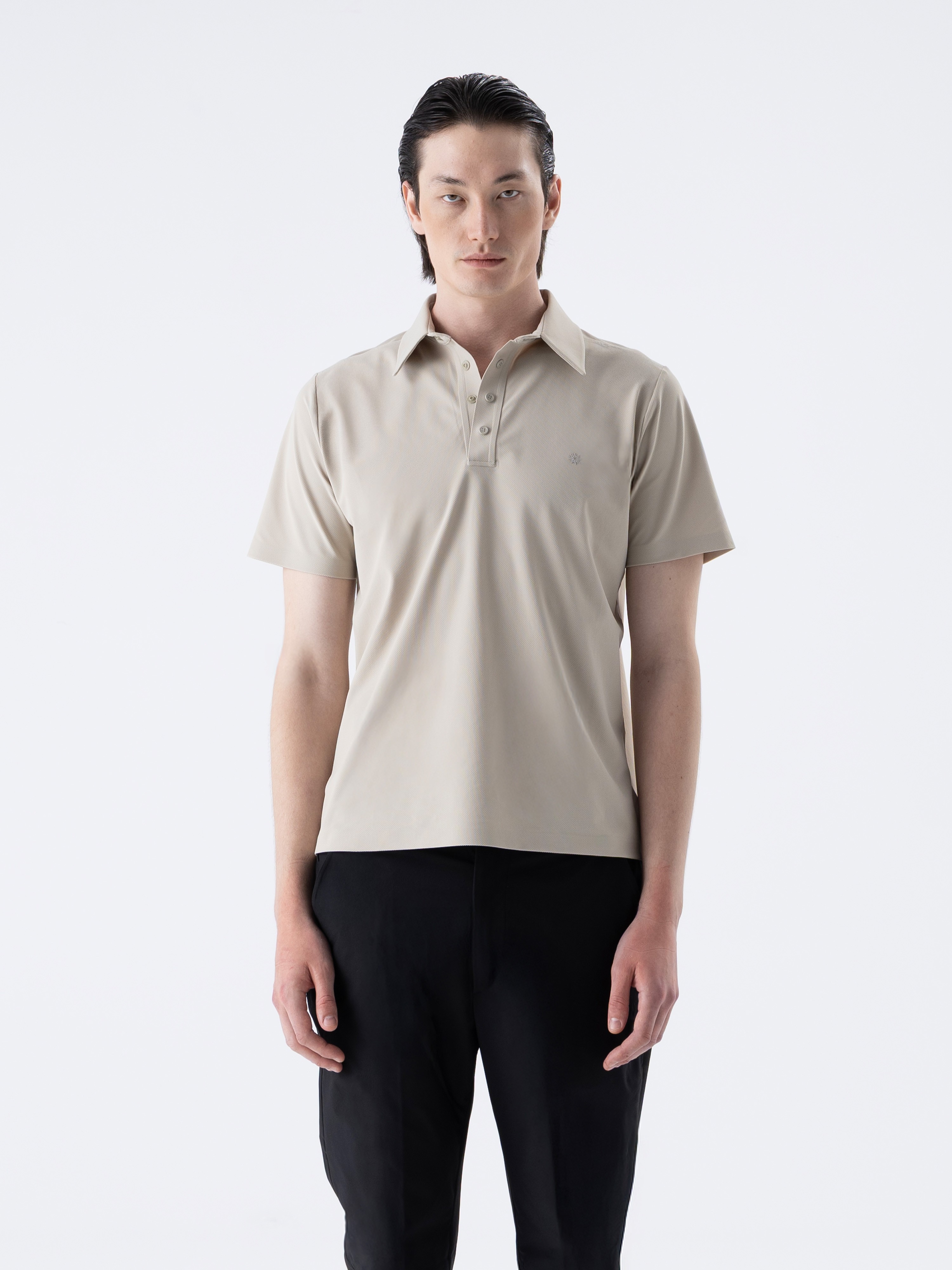 COMFORT PIQUE POLO - BEIGE