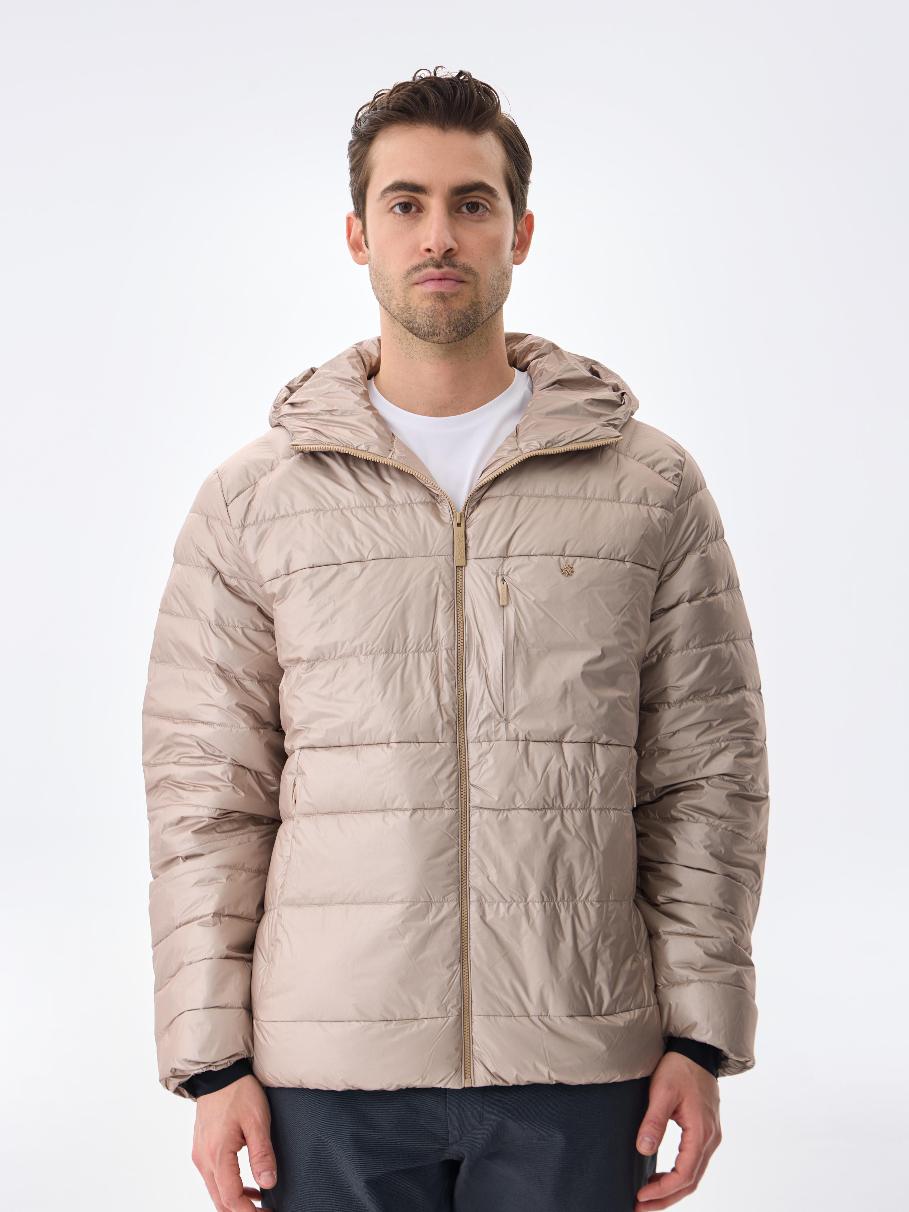 HOODED BOLD DOWN JACKET