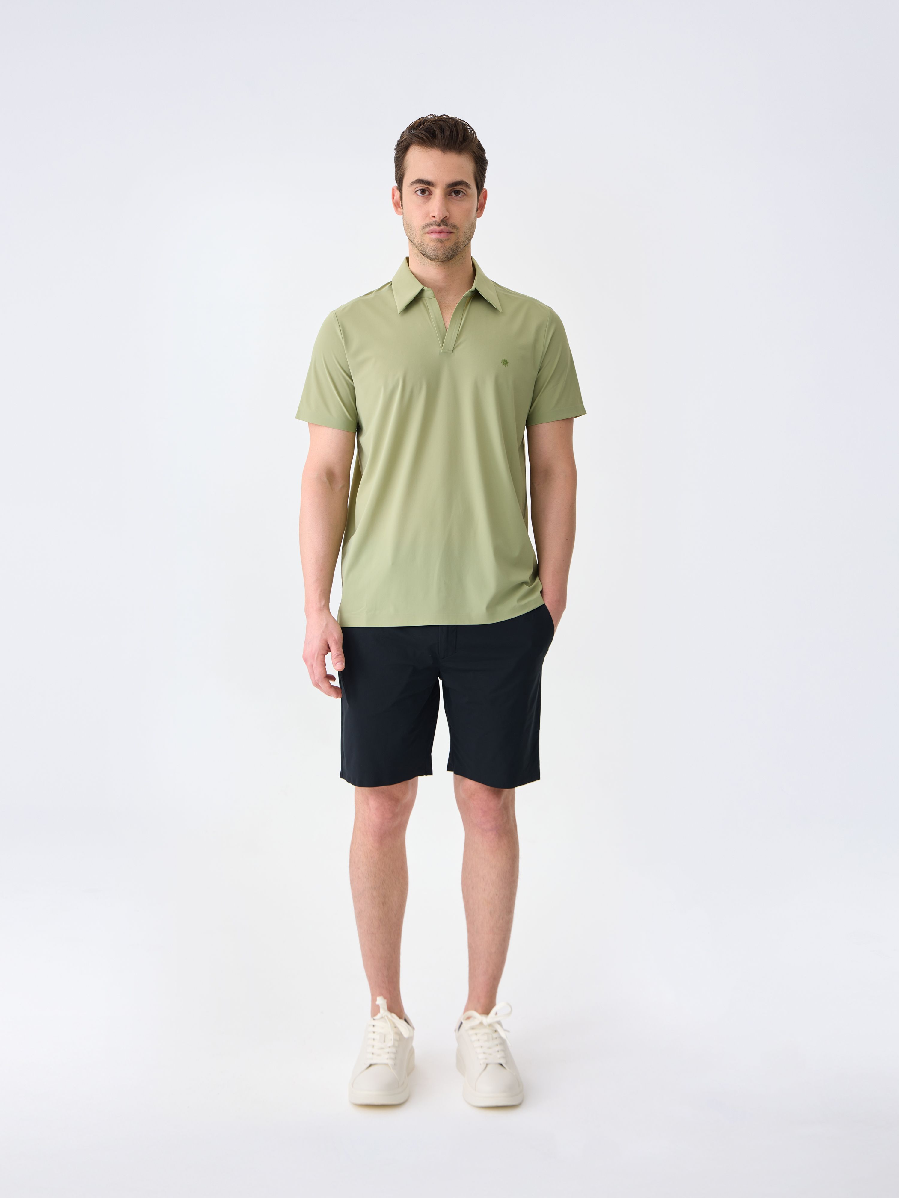 AIRY POLO - BRUMA LIGHT KHAKI