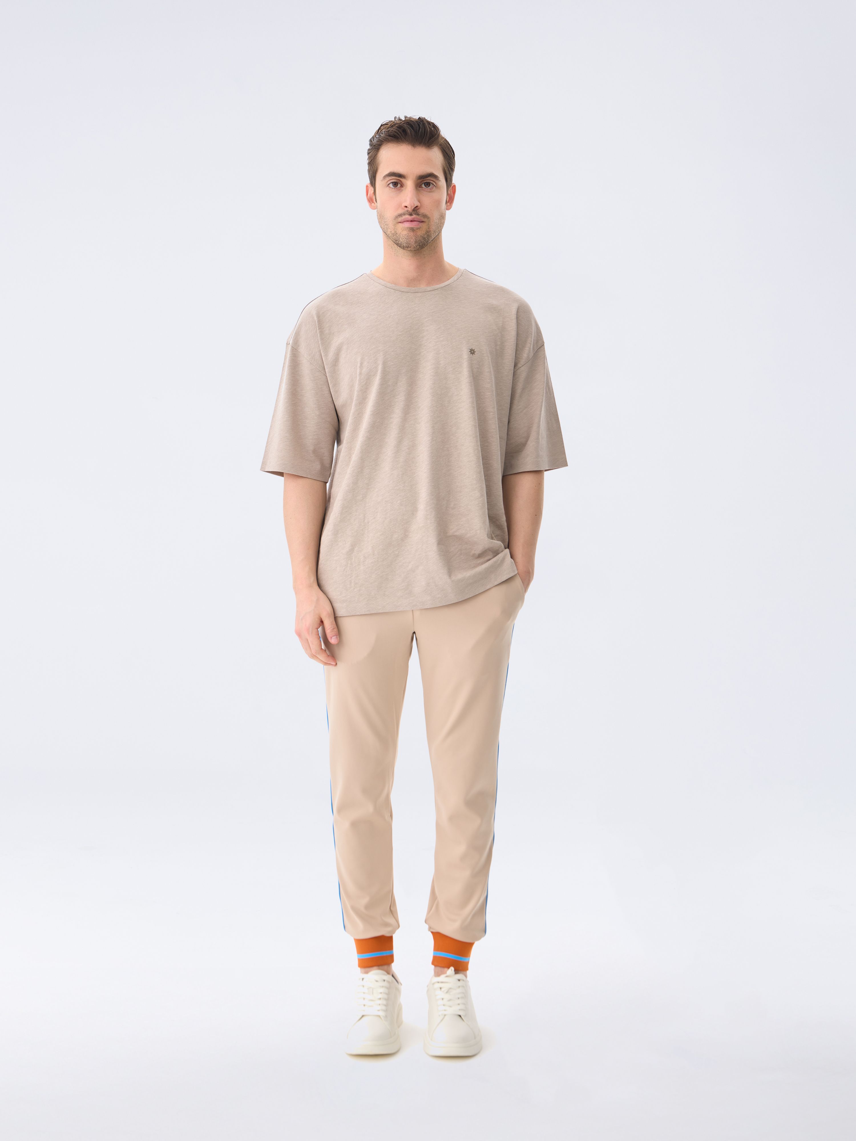 AUTHENTIC SLUB JERSEY TEE - TAILOR BEIGE