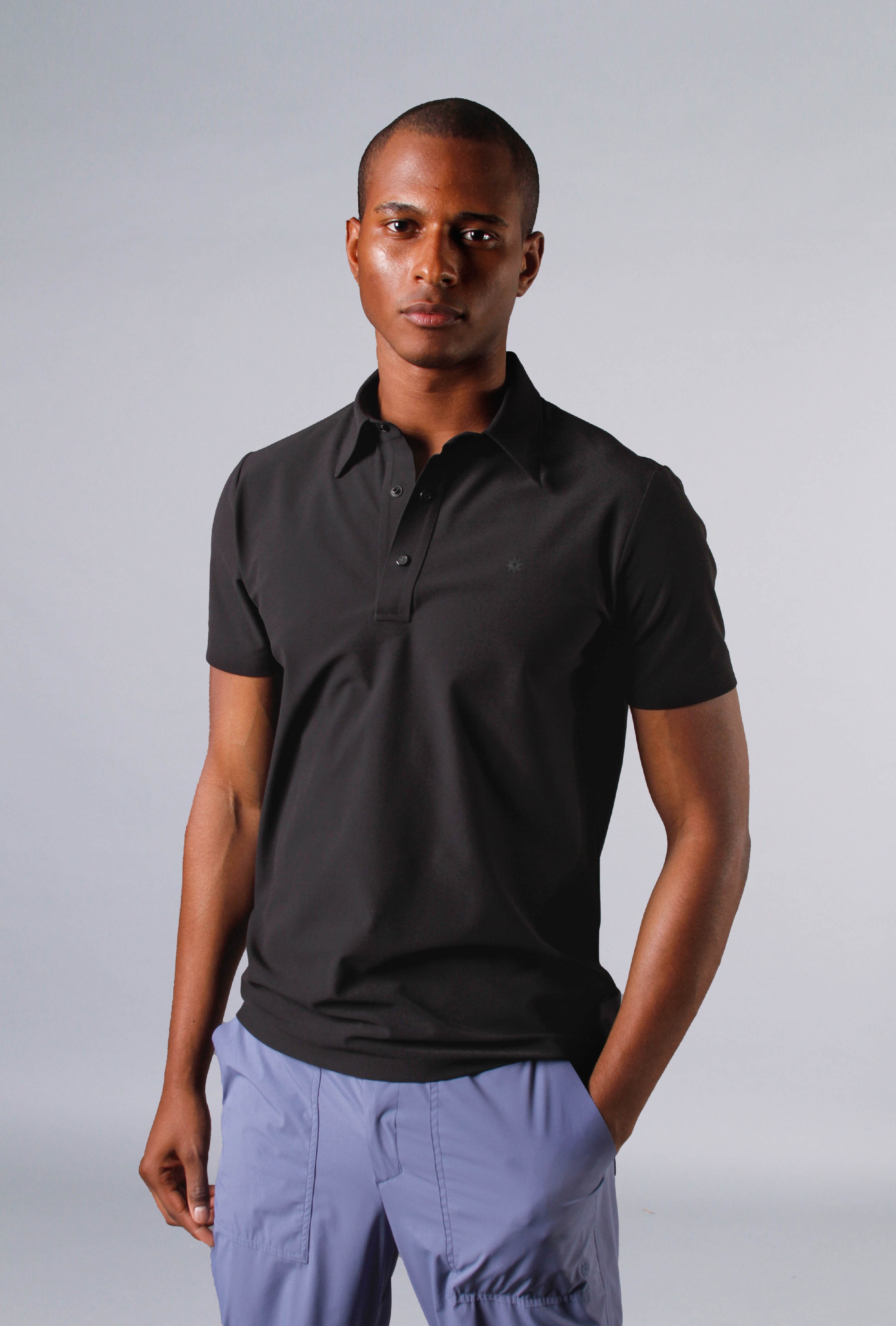 ALL DAY POLO - BLACK