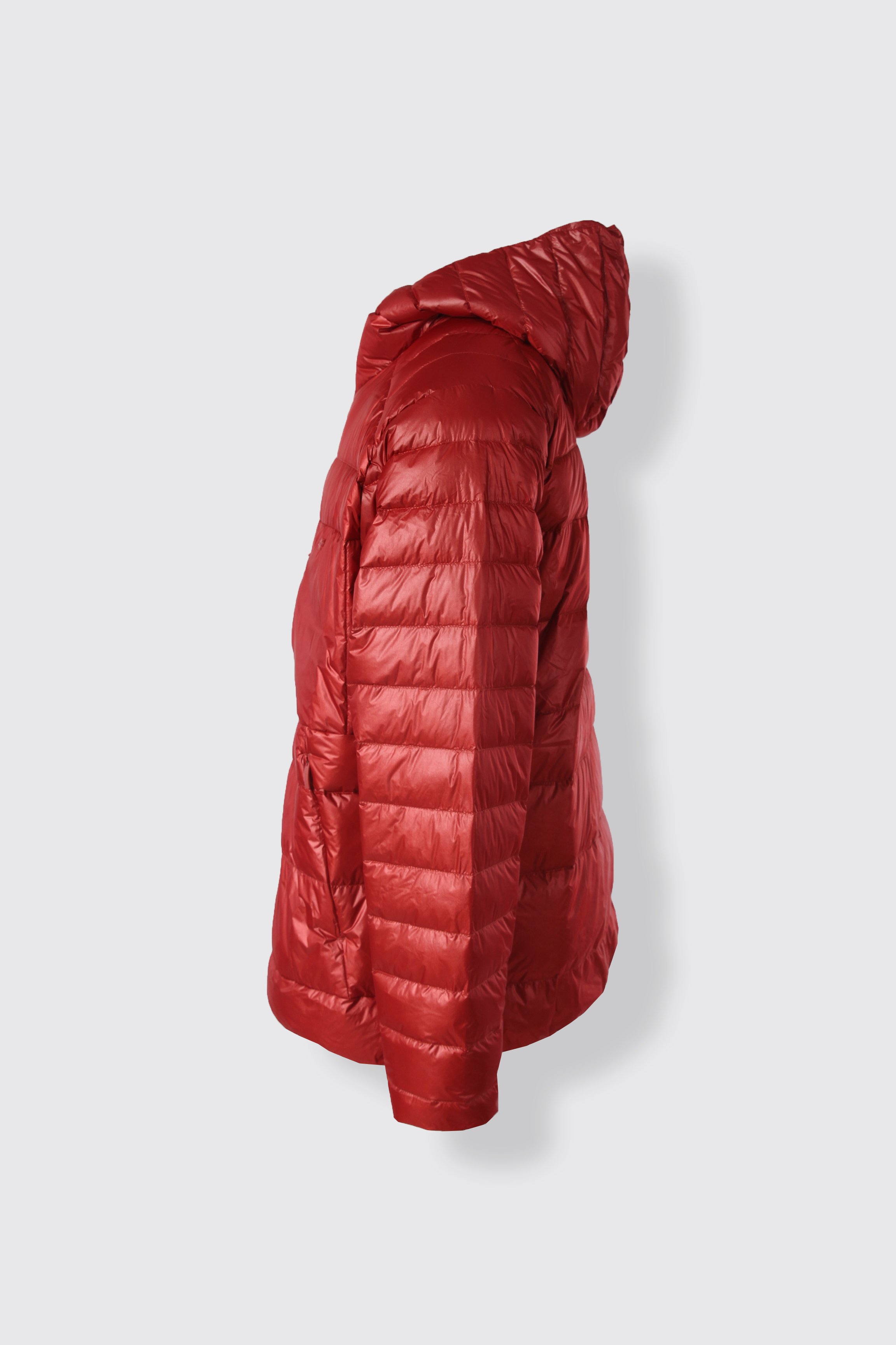 HOODED BOLD DOWN JACKET - SAMBA