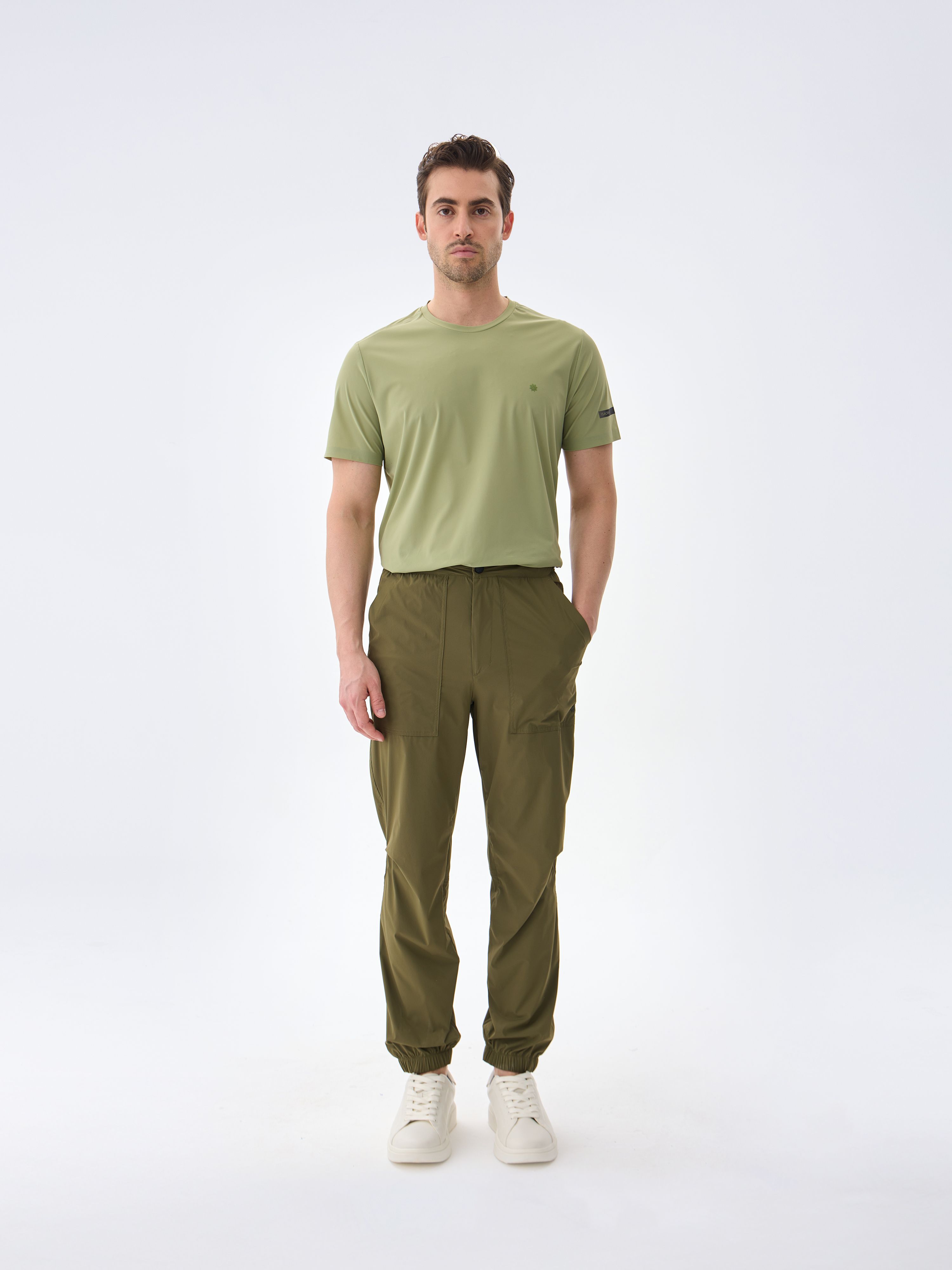 DELTA LOOSE PANTOLON - OLIVE NIGHT