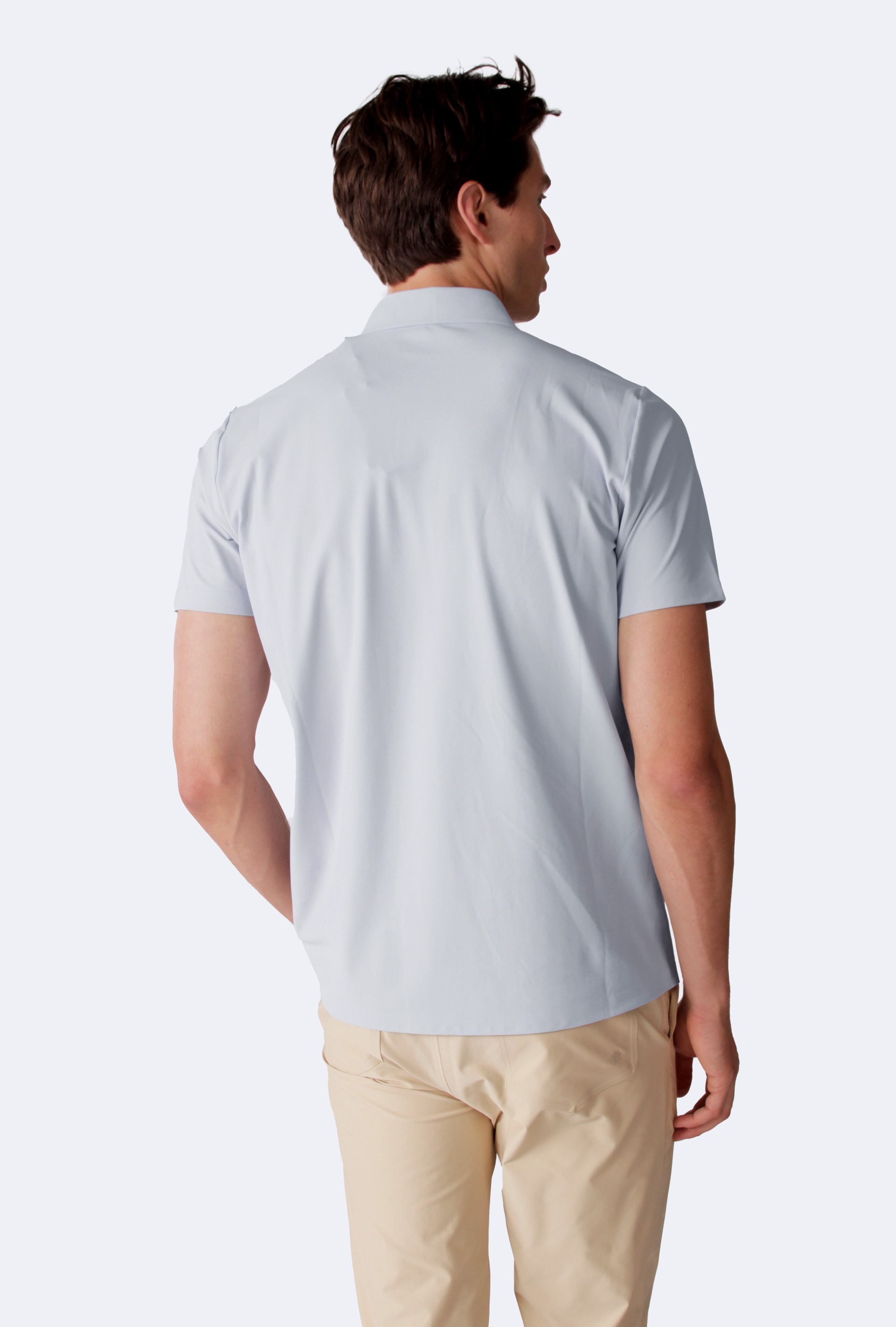 COMFORT POLO PIKE - PEARL BLUE