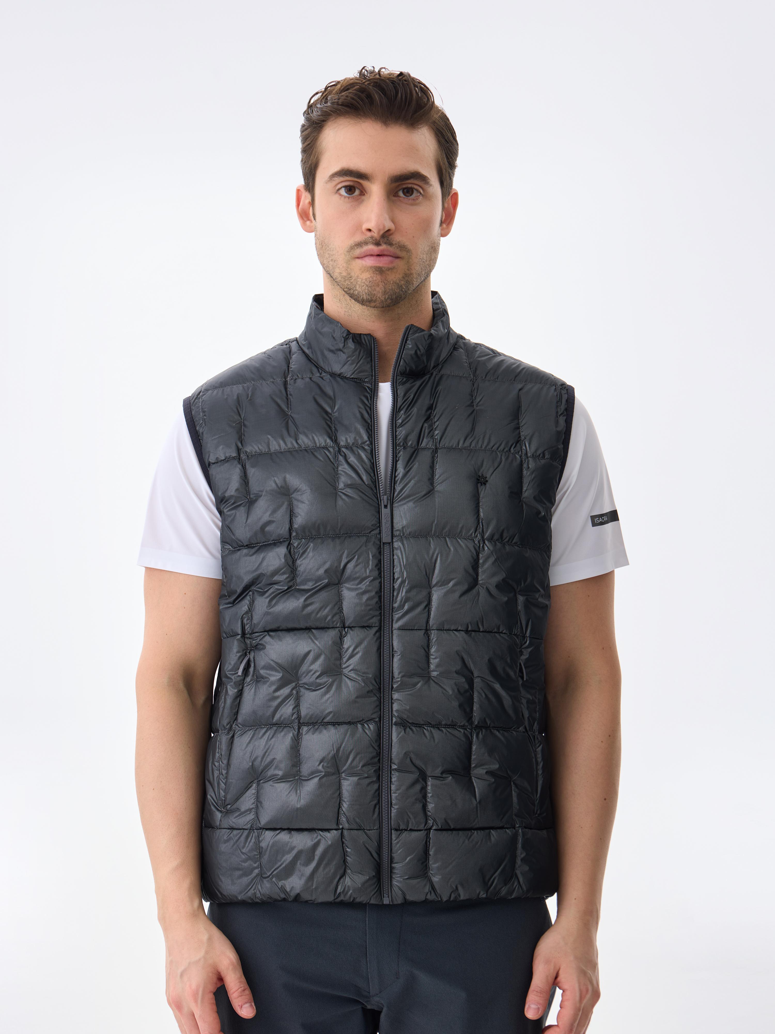 ULTRA LIGHT DOWN VEST - BLACK ONYX