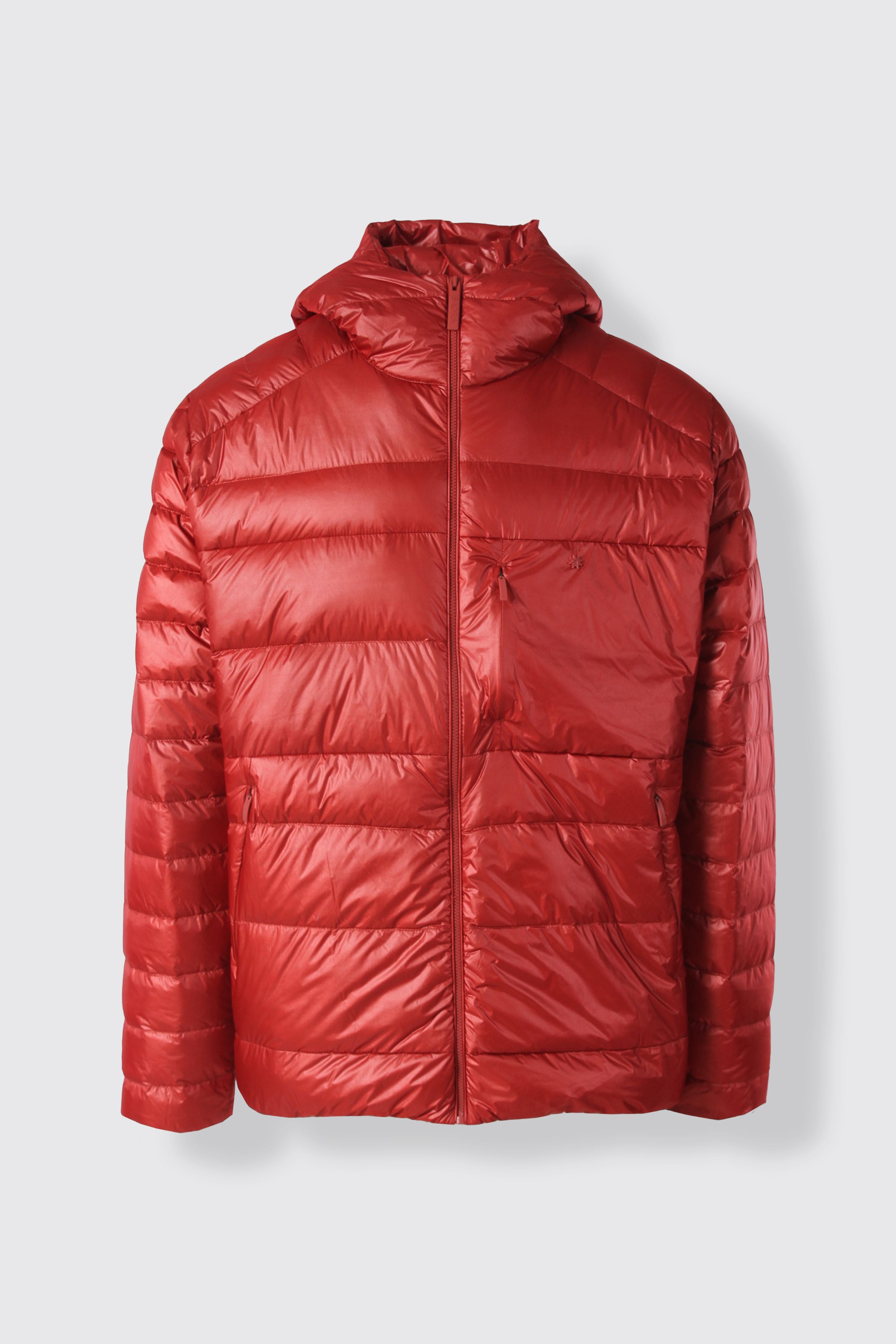 HOODED BOLD DOWN JACKET - SAMBA