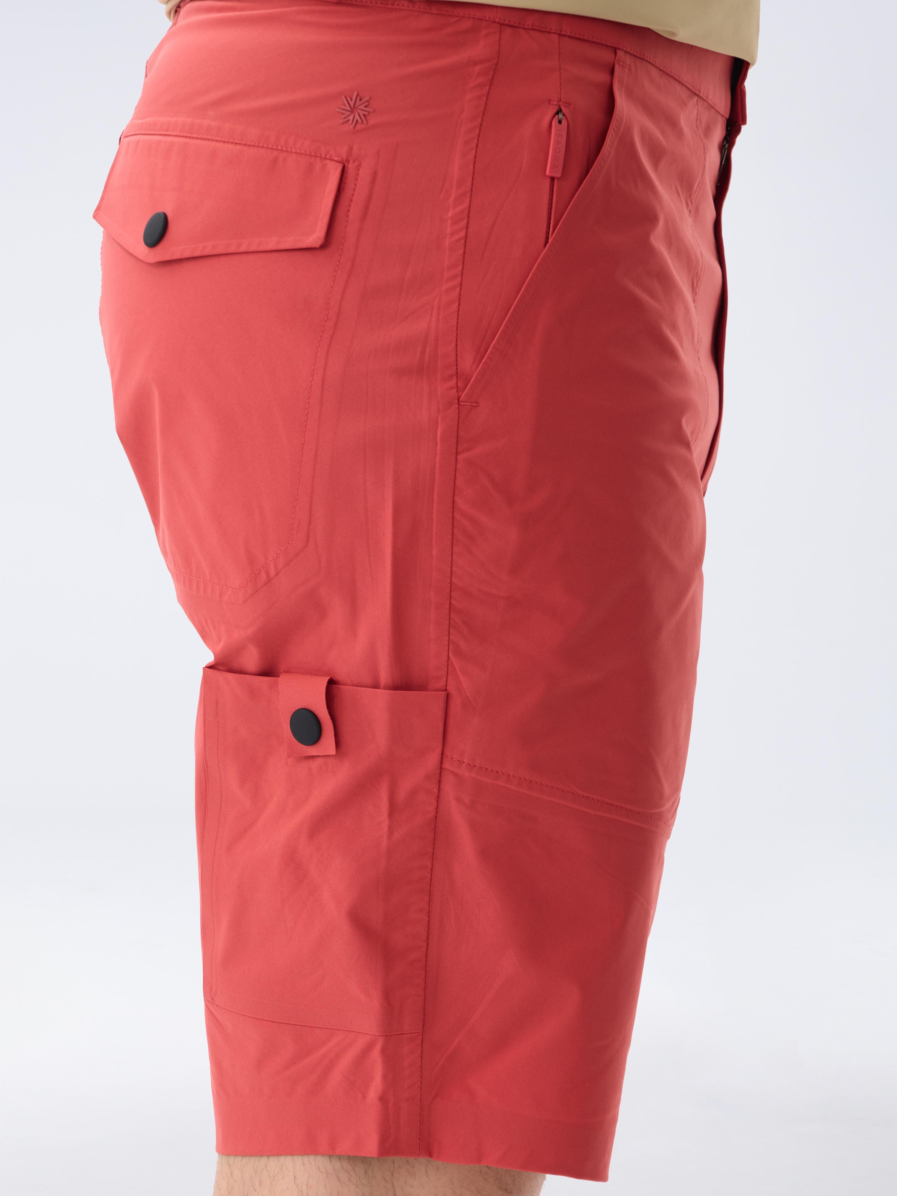 FLY SHORT - POWDER RED