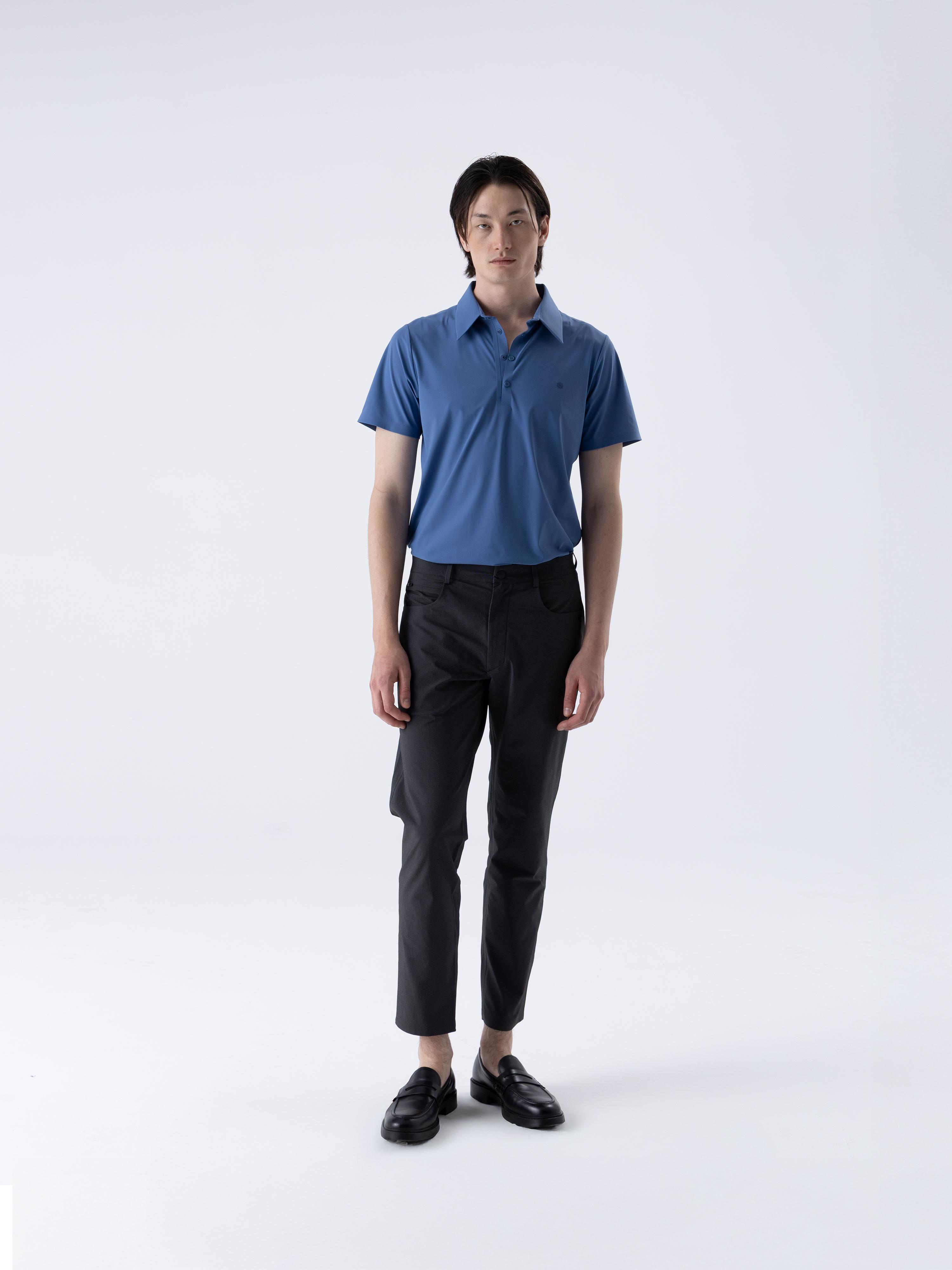 NEO TECHNO DENIM PANT - BLACK ONYX