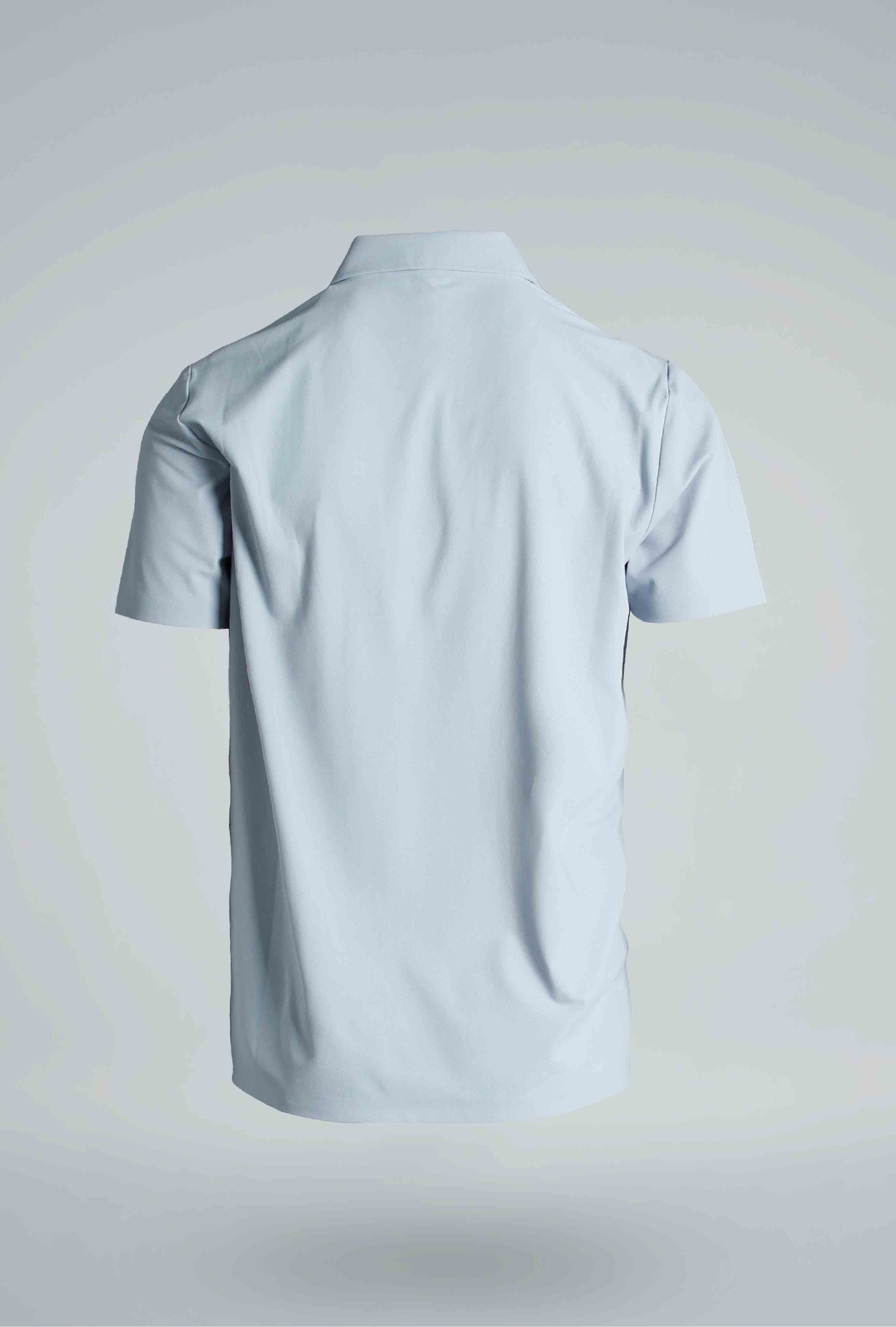 COMFORT POLO PIKE - PEARL BLUE