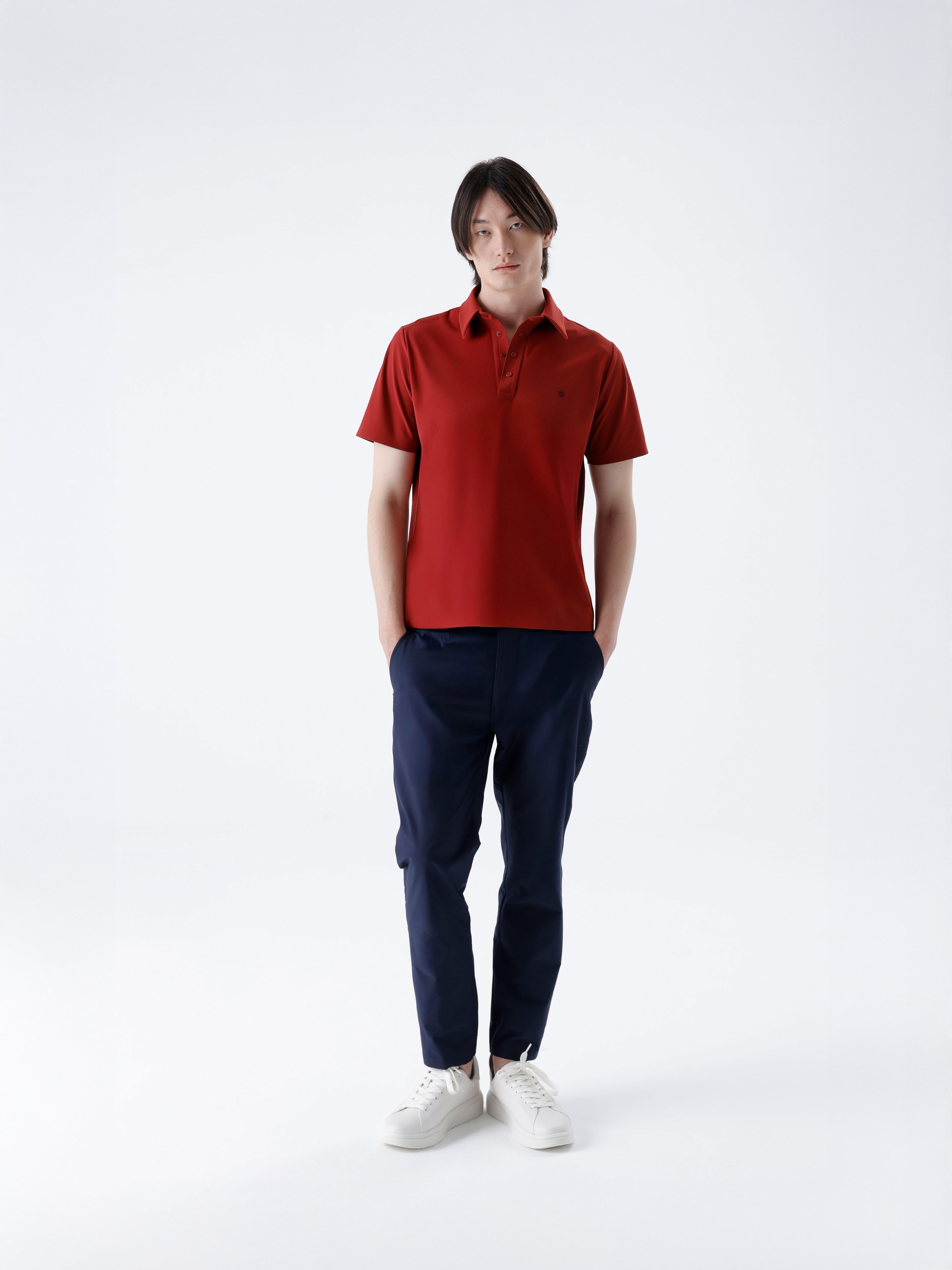 COMFORT PIQUE POLO YAKA - RED