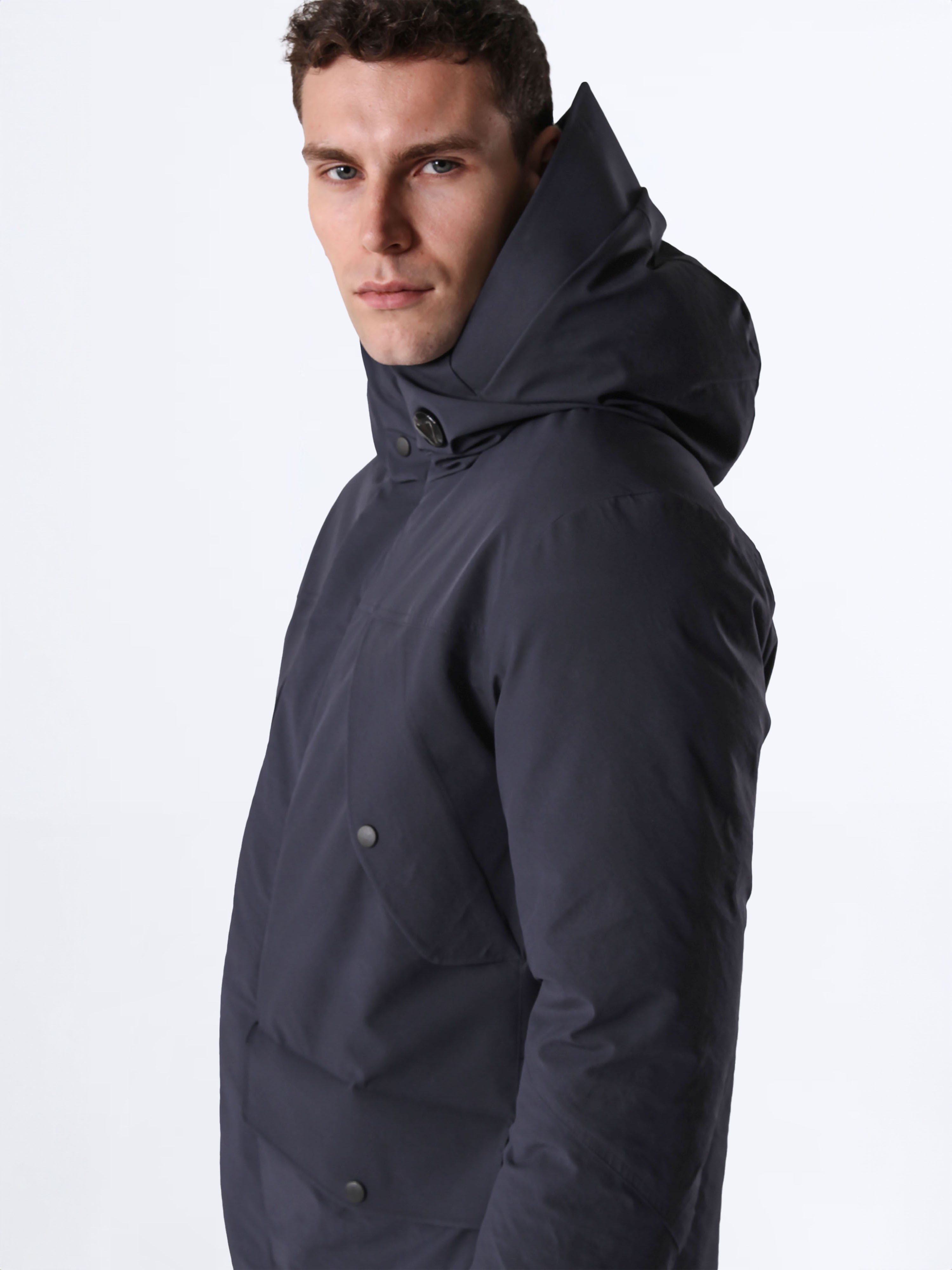 DOWN STORM KAZ TÜYÜ PARKA - NAVY