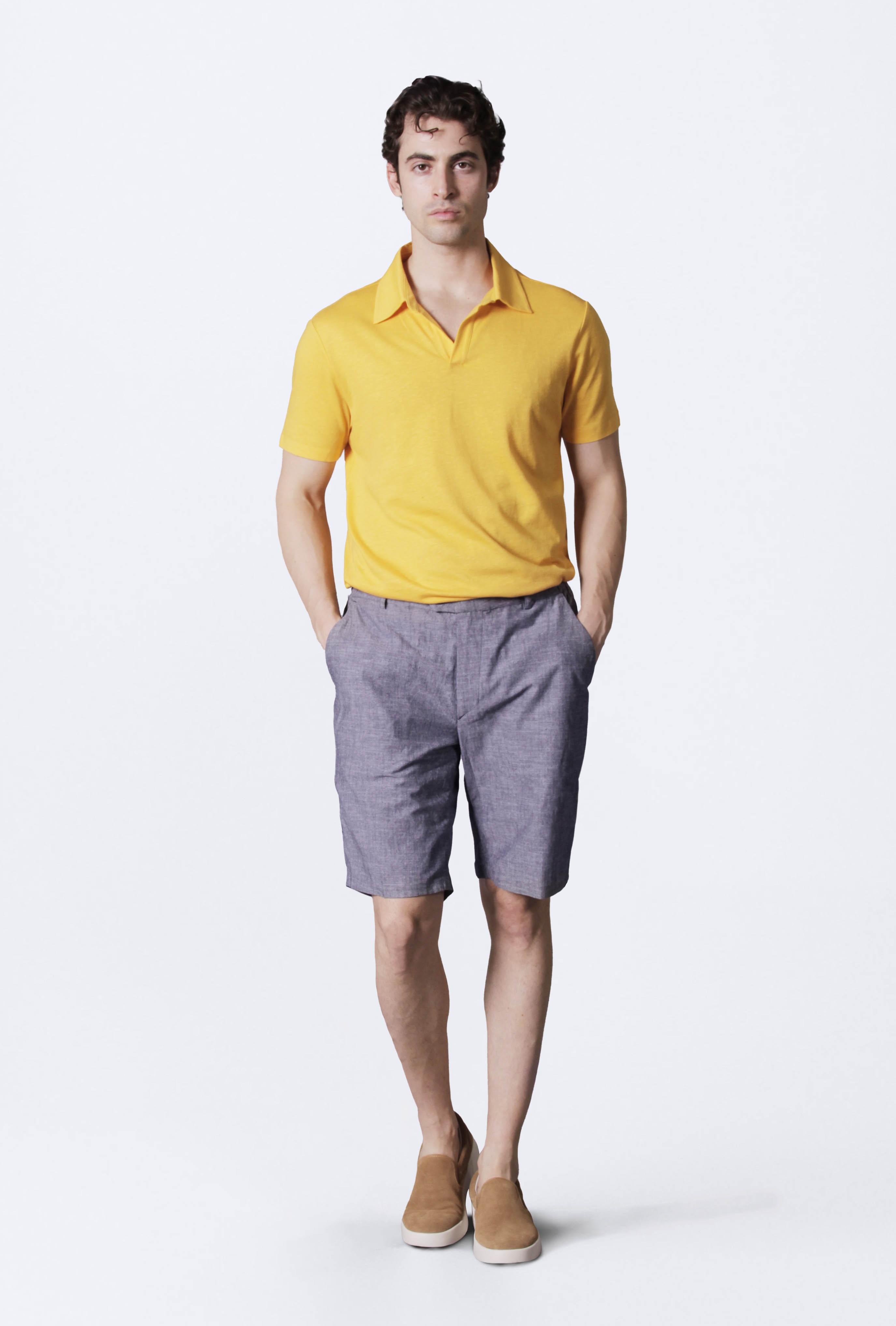 PERFORMANCE LINEN SHORT