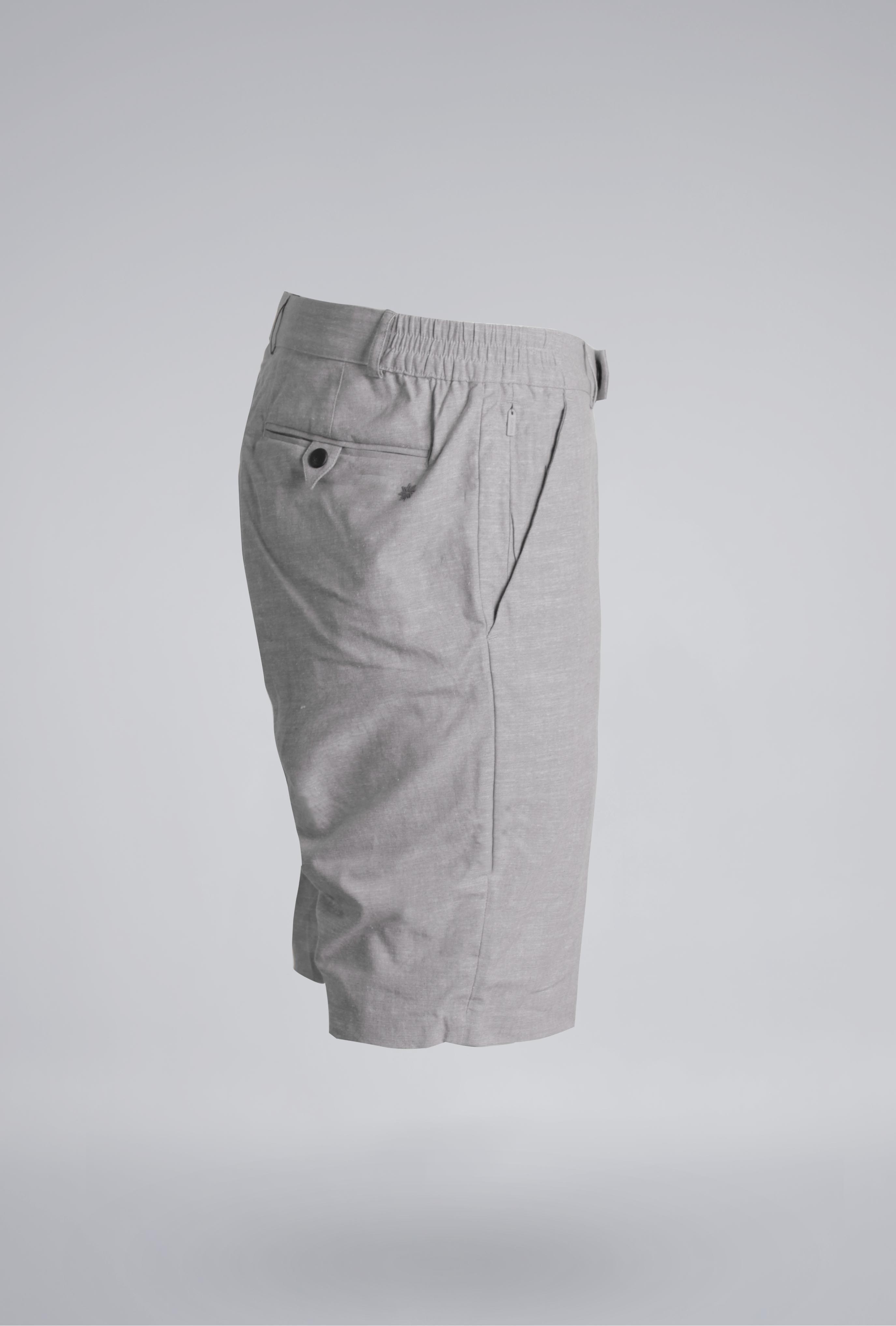 PERFORMANCE LINEN SHORT - NARDO GREY1