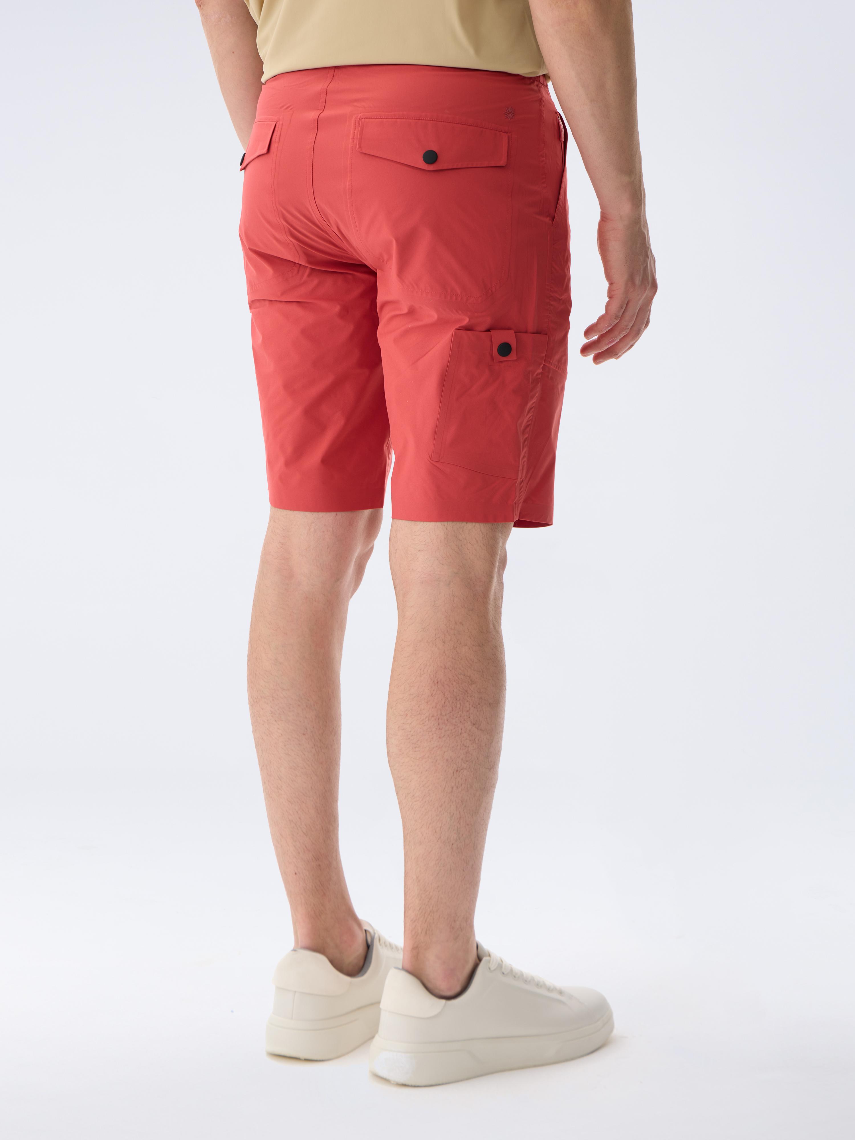 FLY SHORT - POWDER RED