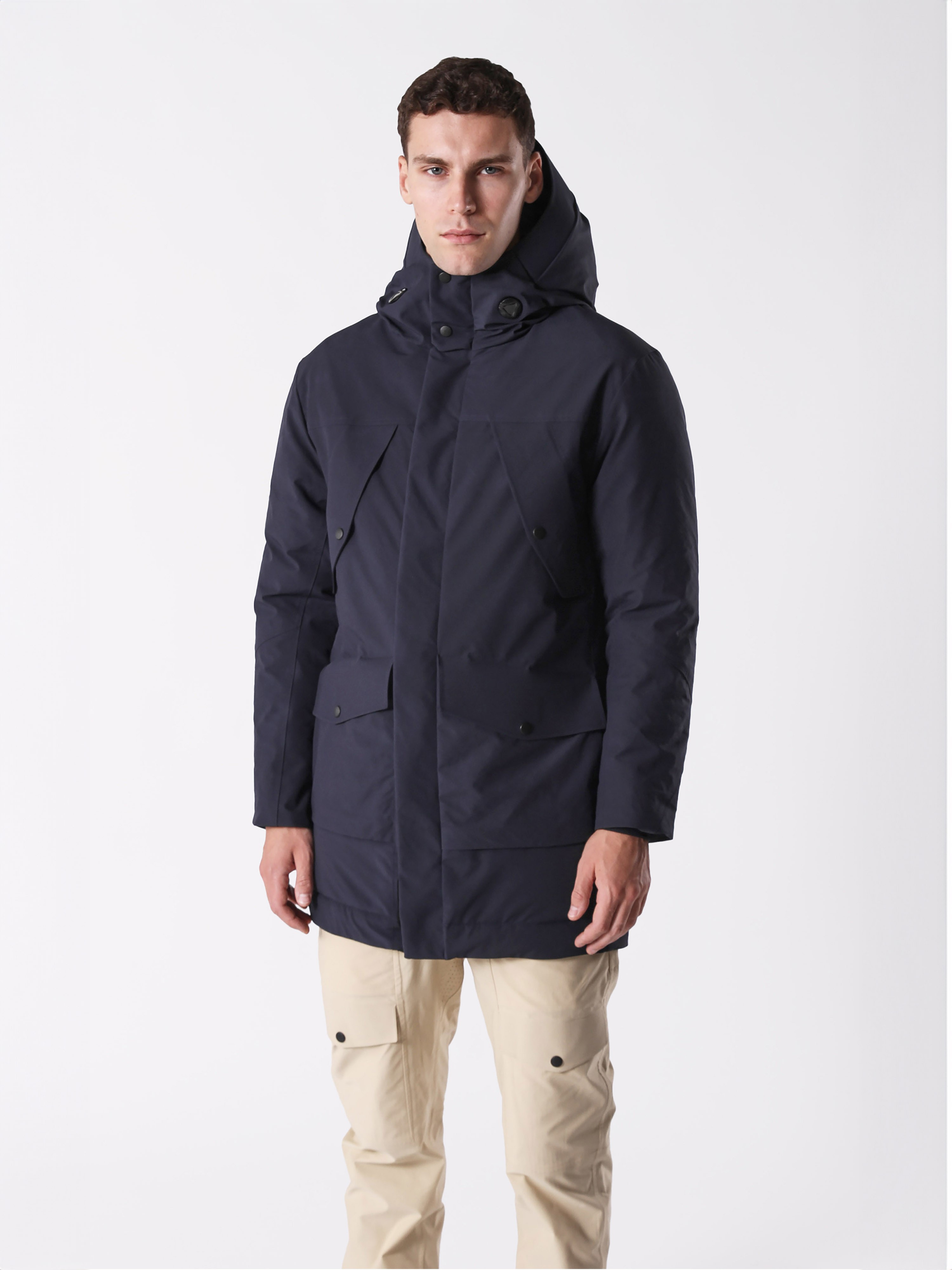 DOWN STORM KAZ TÜYÜ PARKA - NAVY