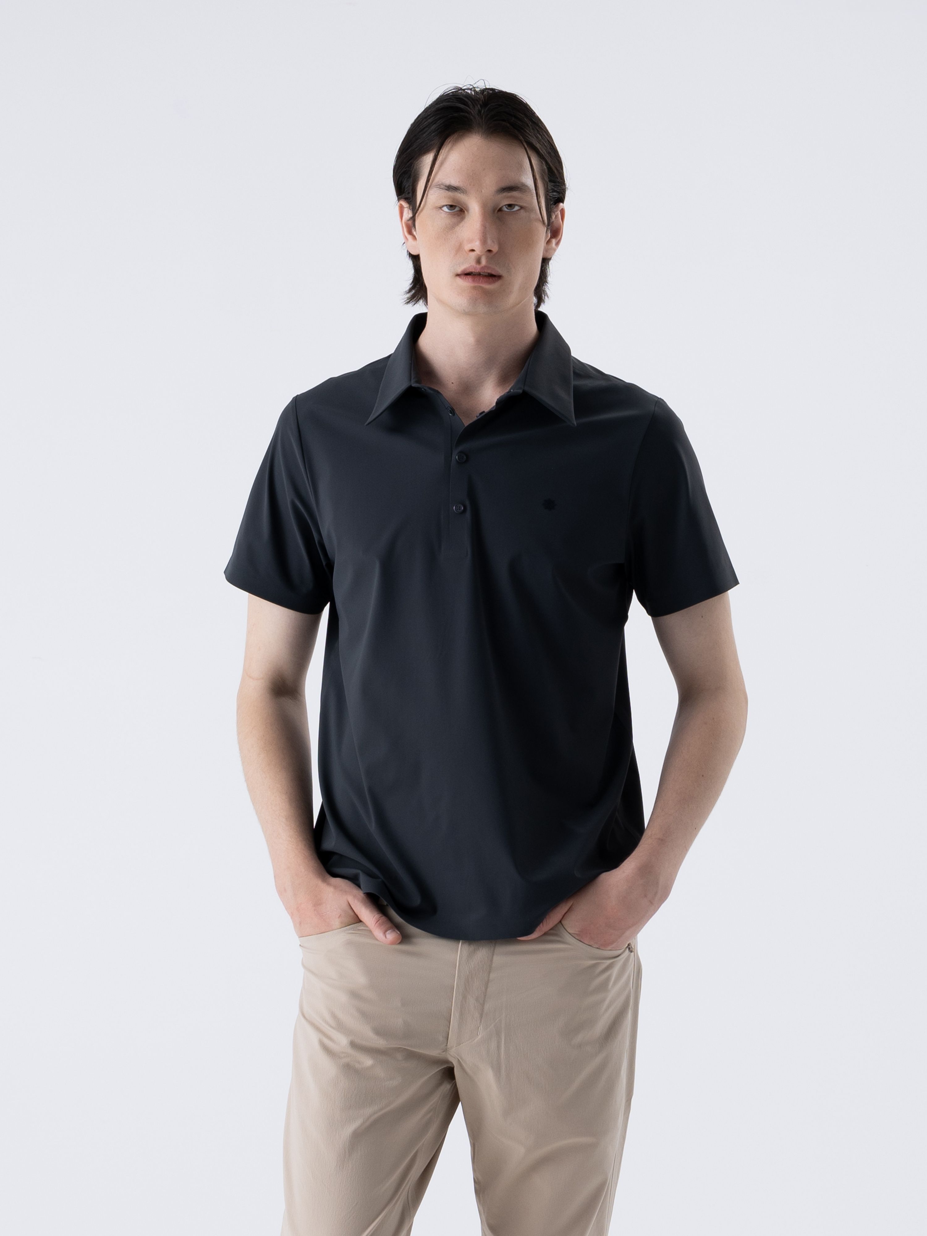 SENTIENT POLO - DARK_GREY