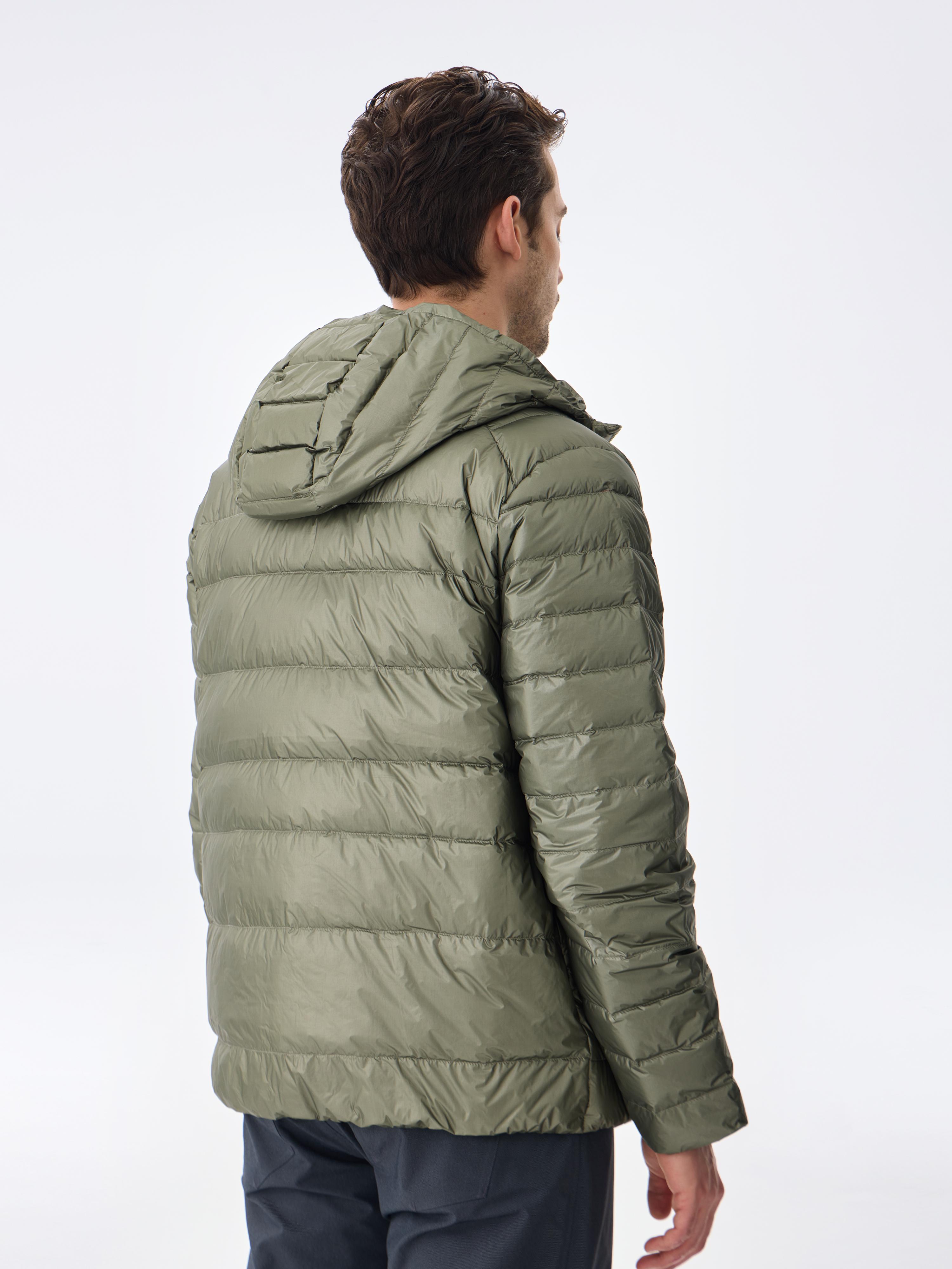 HOODED BOLD DOWN JACKET