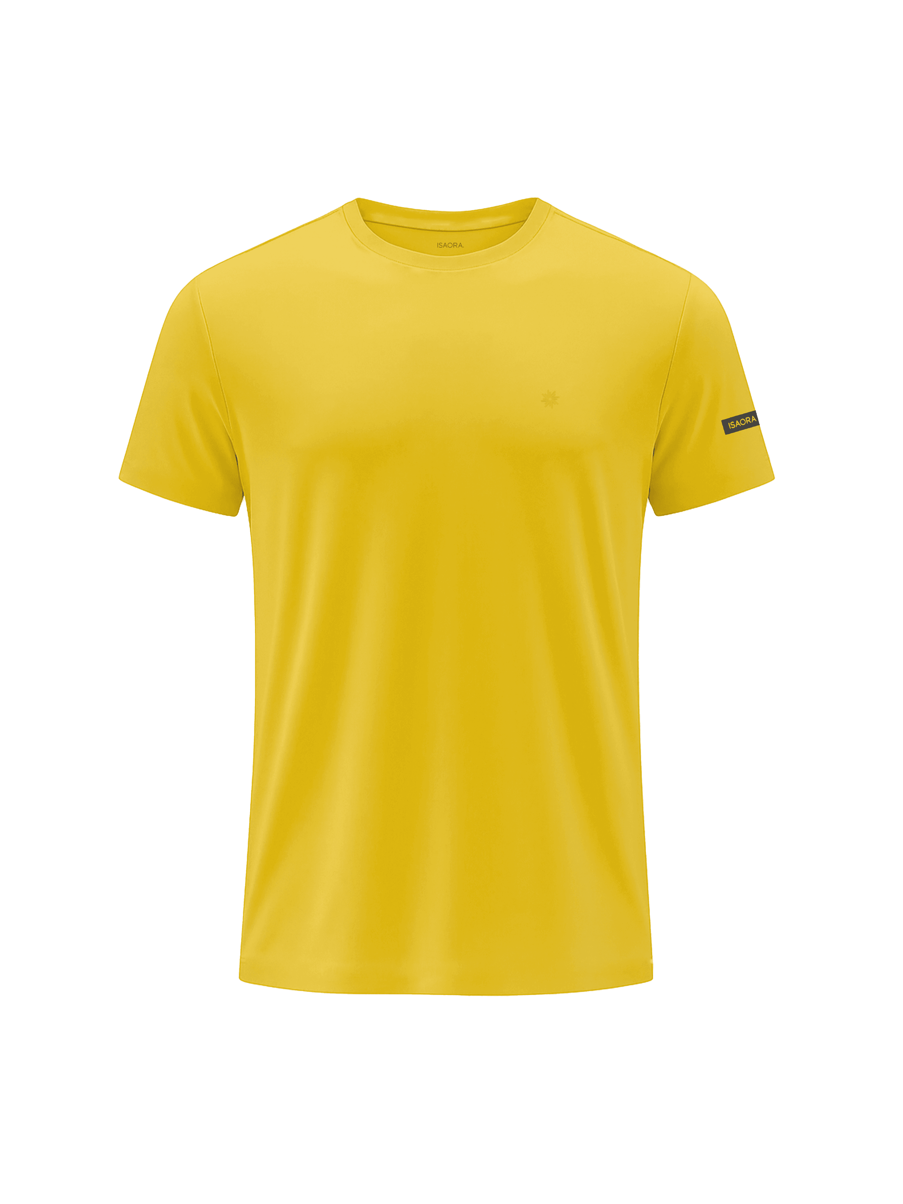 SUPER CREW KISA KOLLU TİŞÖRT - YELLOW