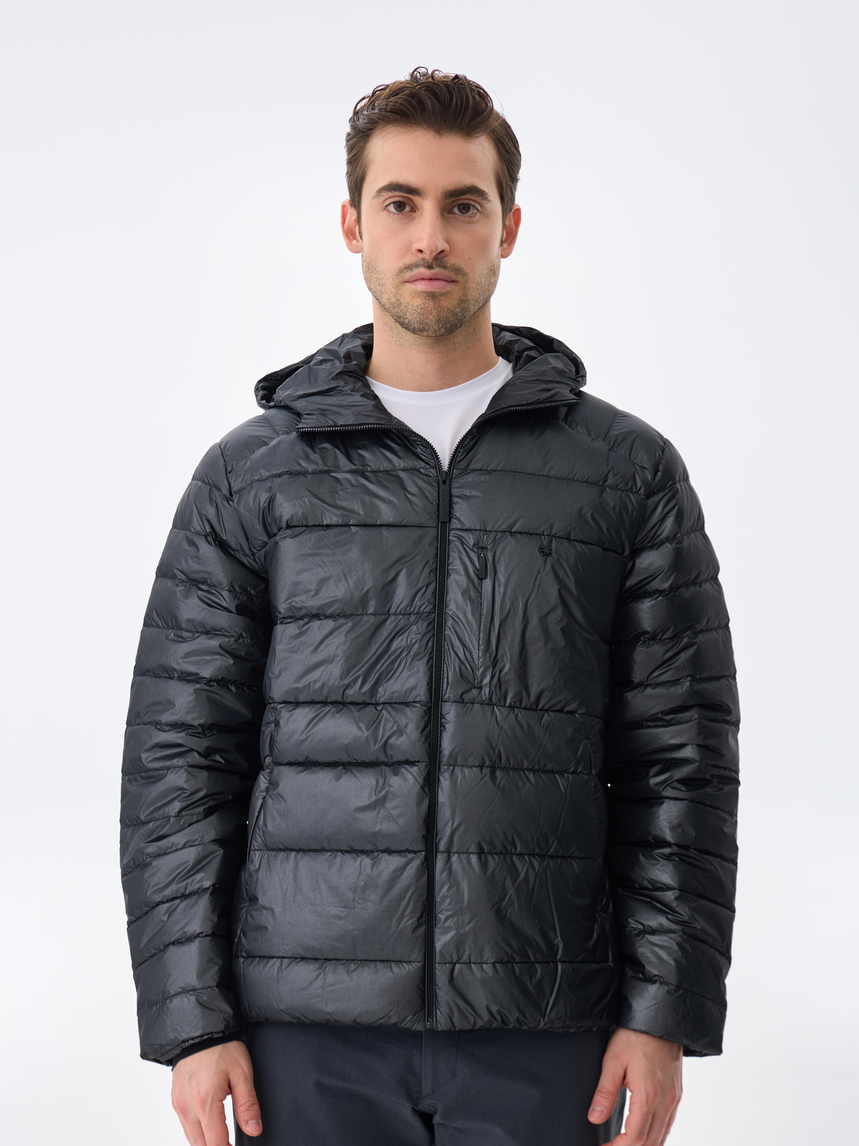 HOODED BOLD DOWN JACKET