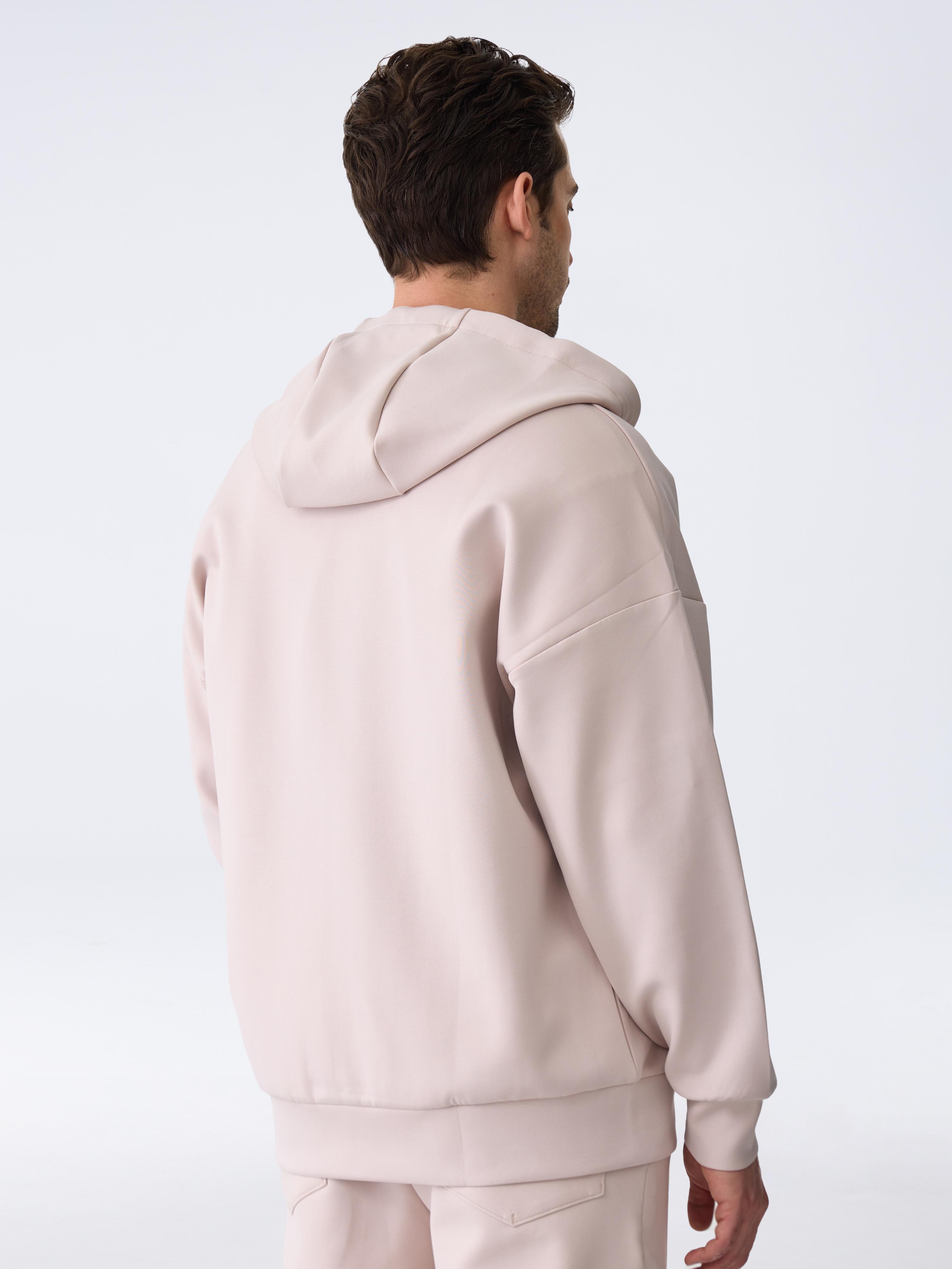 GIZA COTTON SWEAT - MOON ROCK