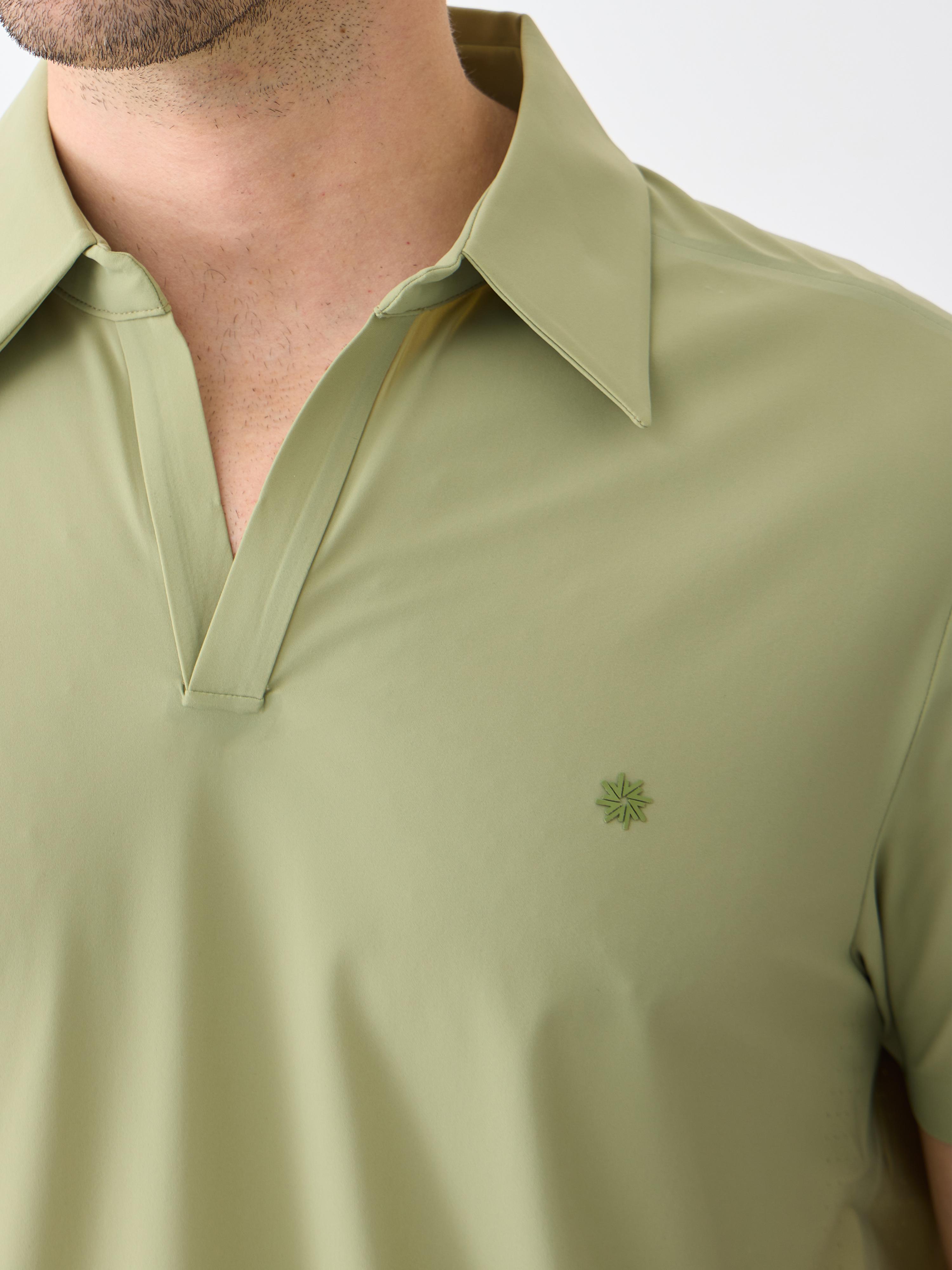 AIRY POLO - BRUMA LIGHT KHAKI