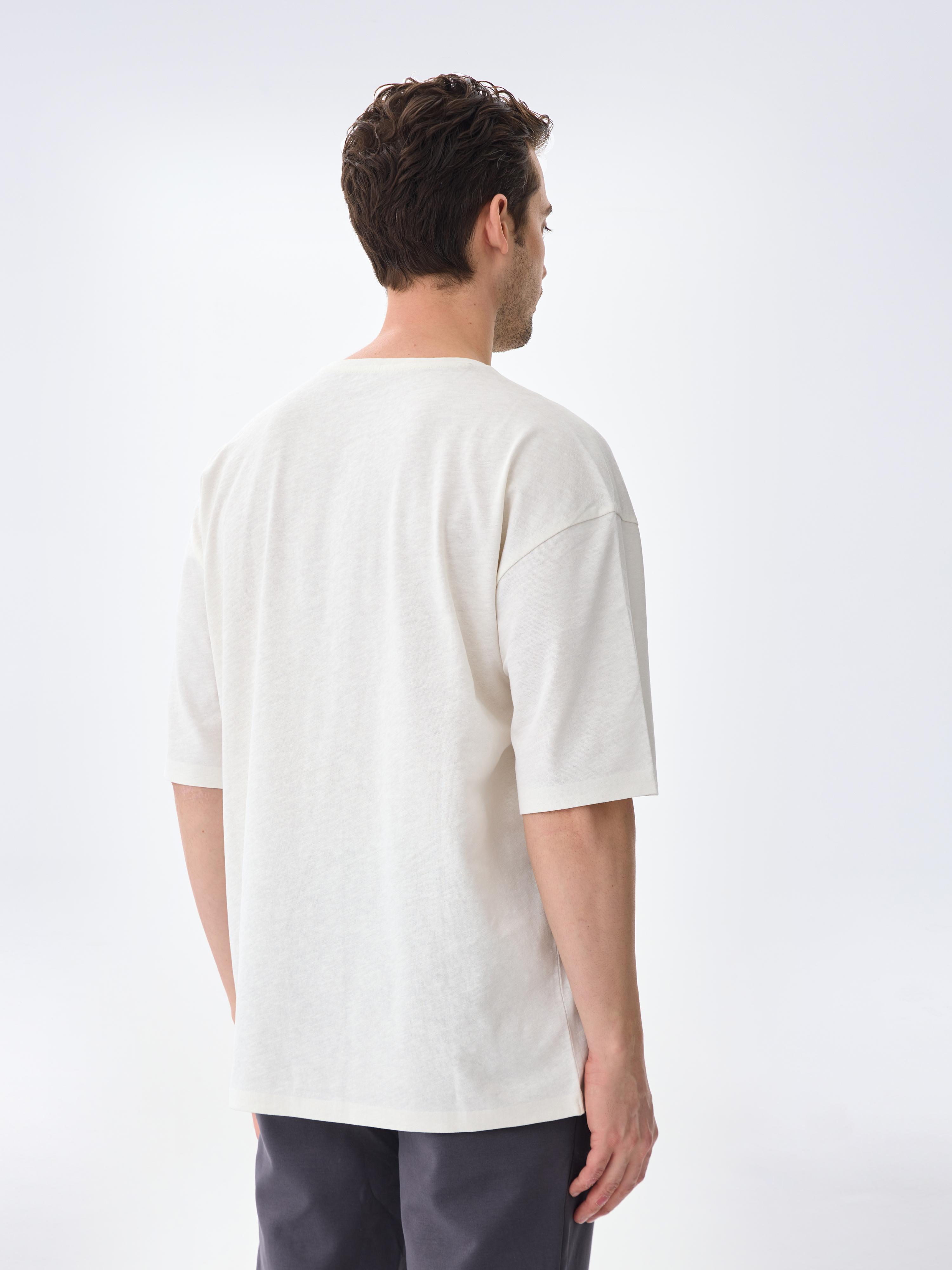 AUTHENTIC SLUB JERSEY TEE - SUBTLE WHITE