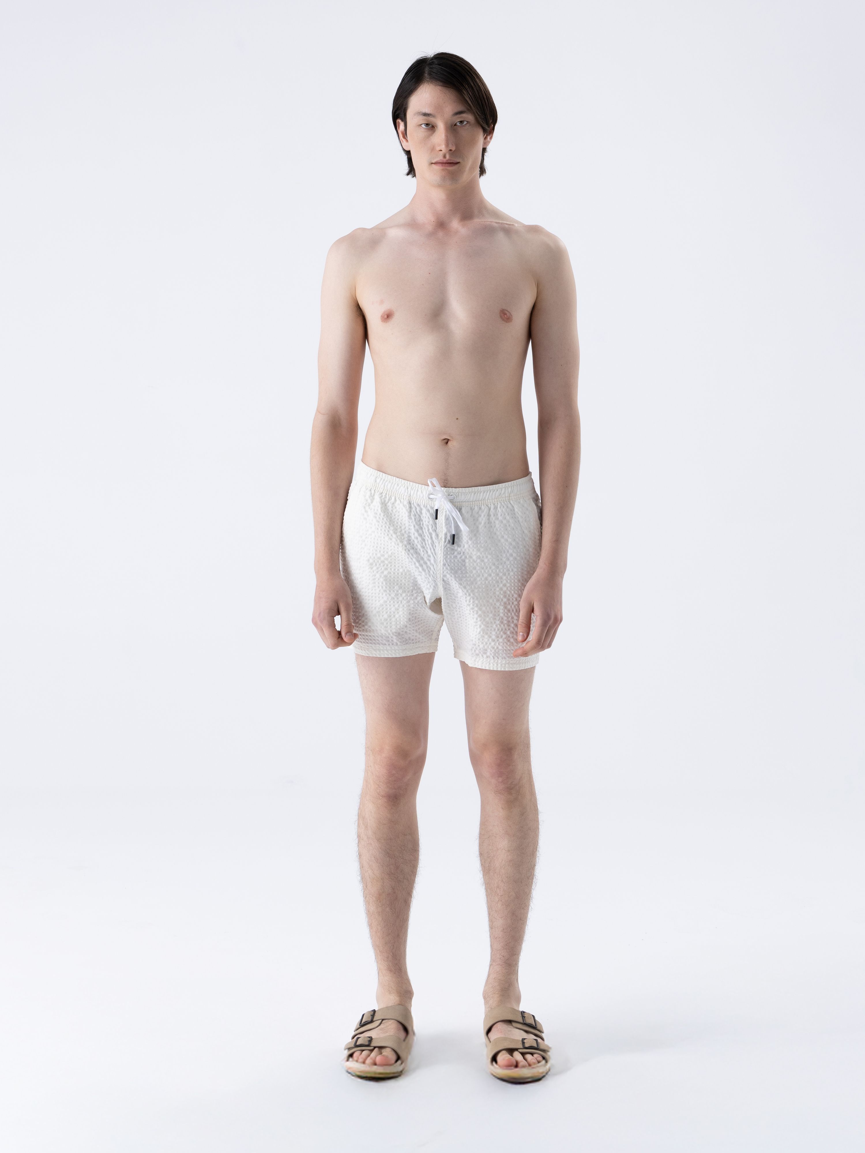 MALIBU SWIM SHORT - EKRU BEJ