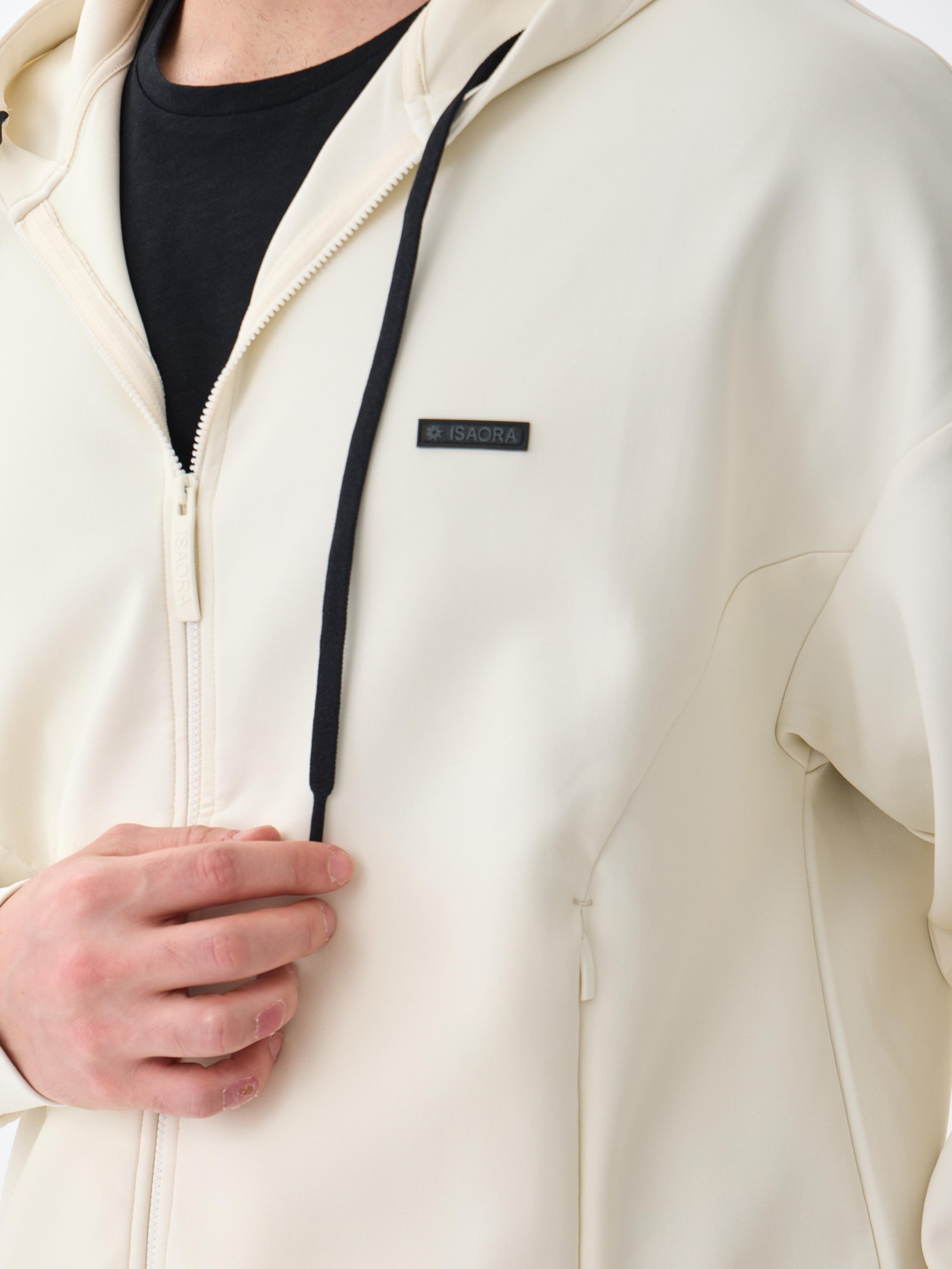 GIZA COTTON SWEAT - WHITE