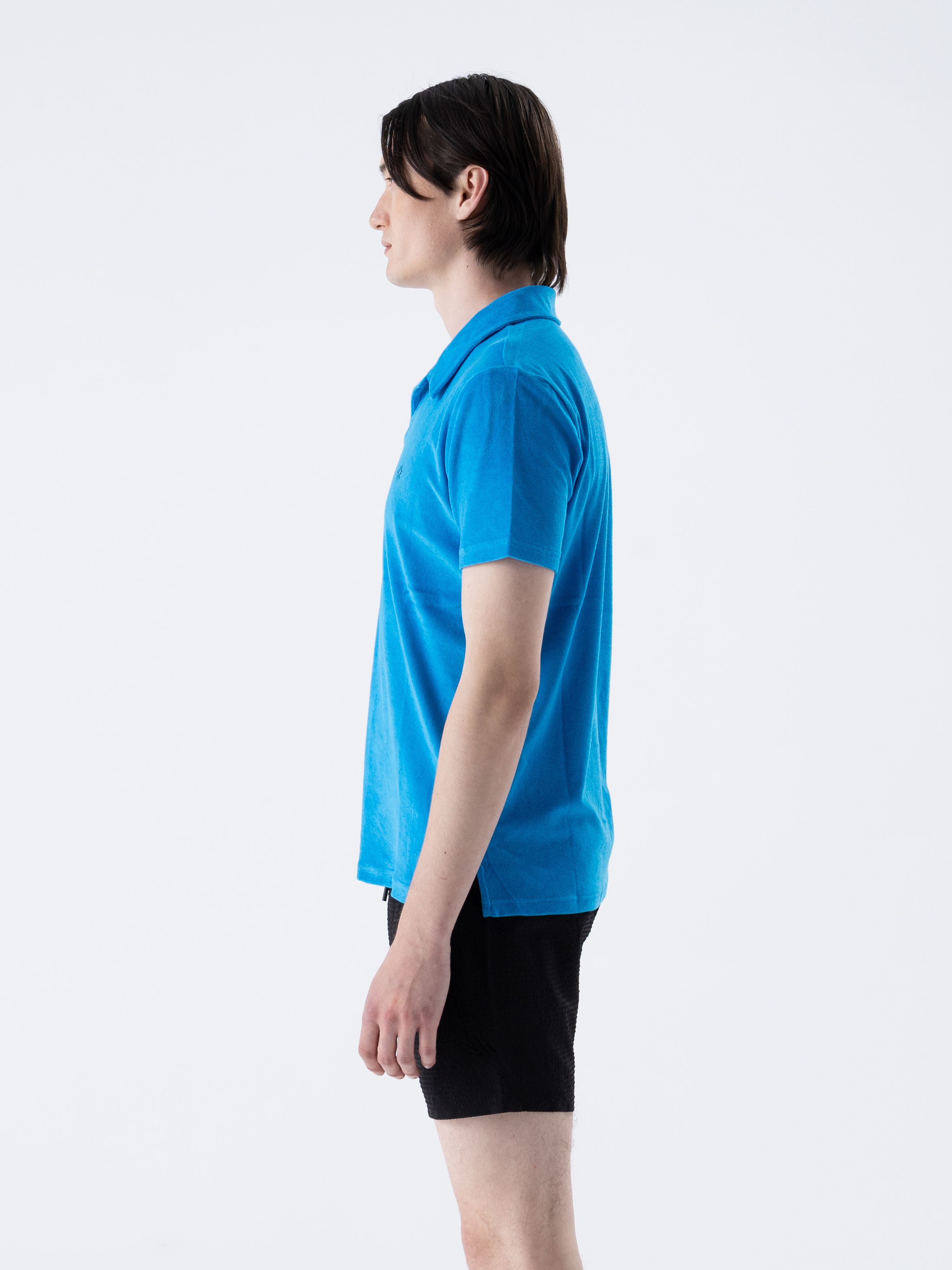 TOWEL COTTON POLO - BLUE
