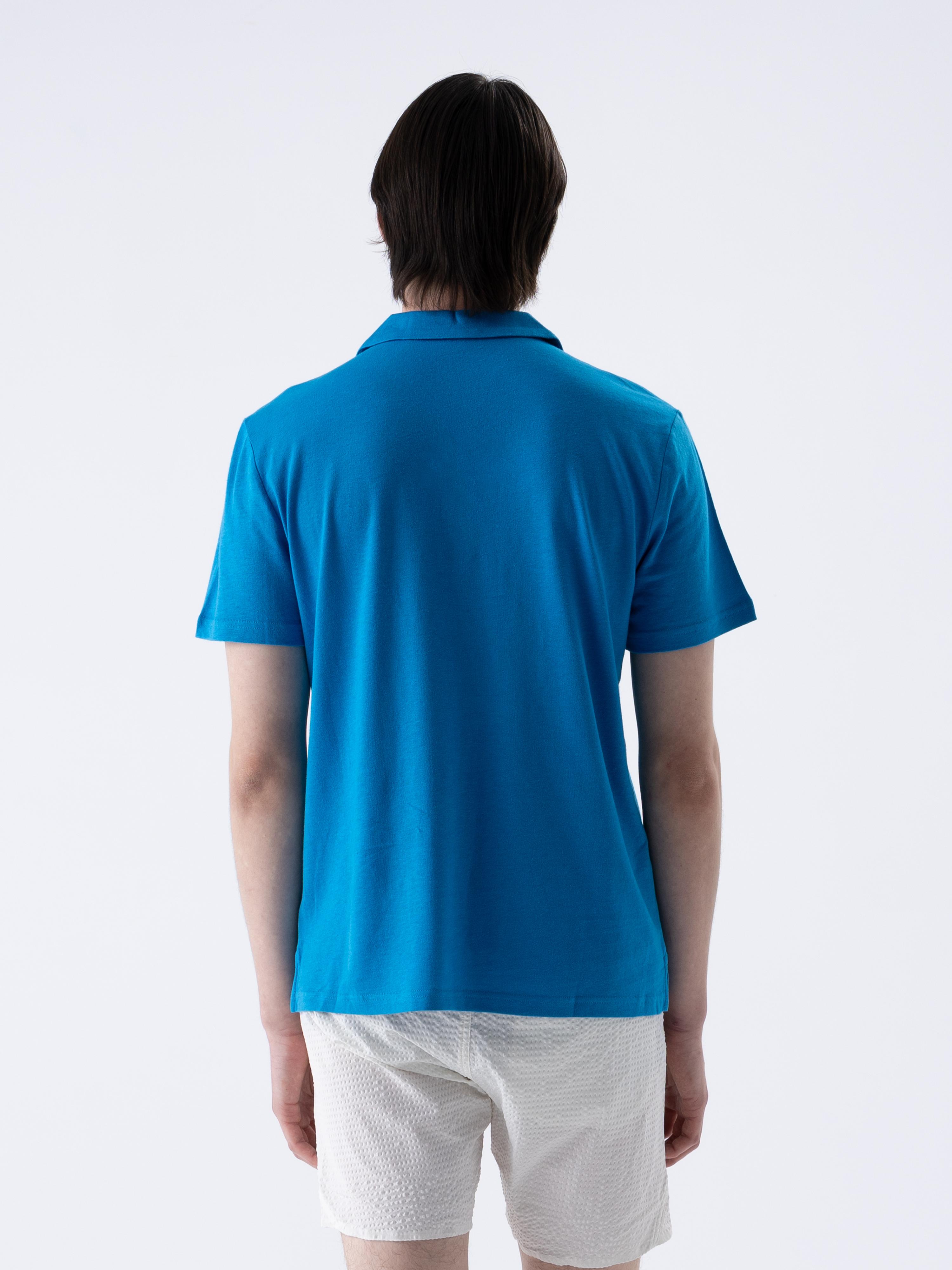SILK TOUCH POLO  - BLUE