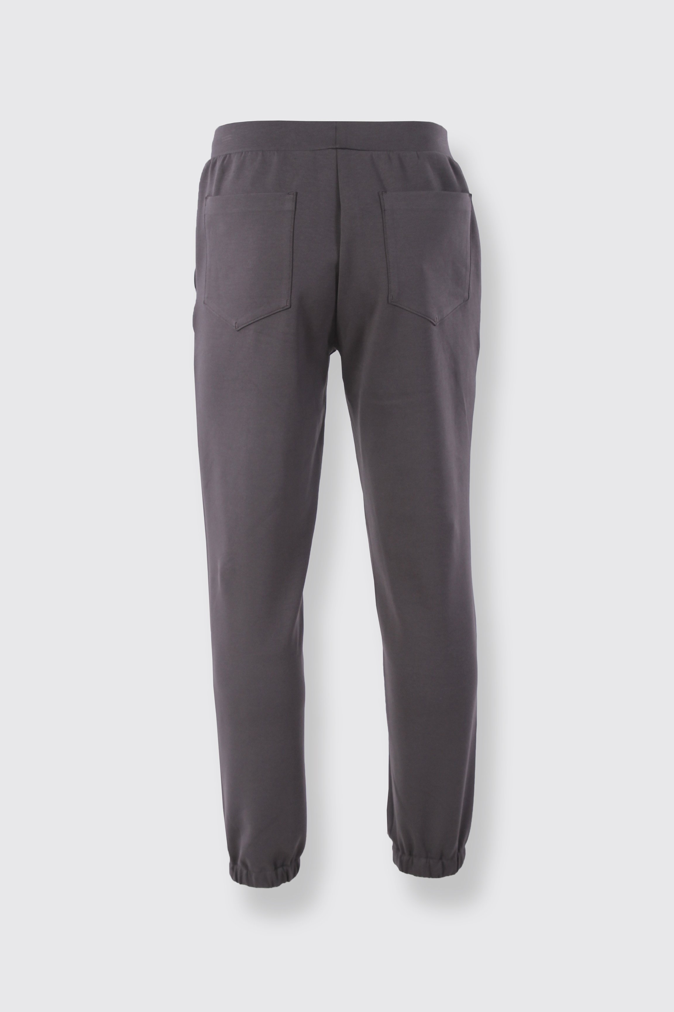 GIZA COTTON JOGGER - DARK GREY