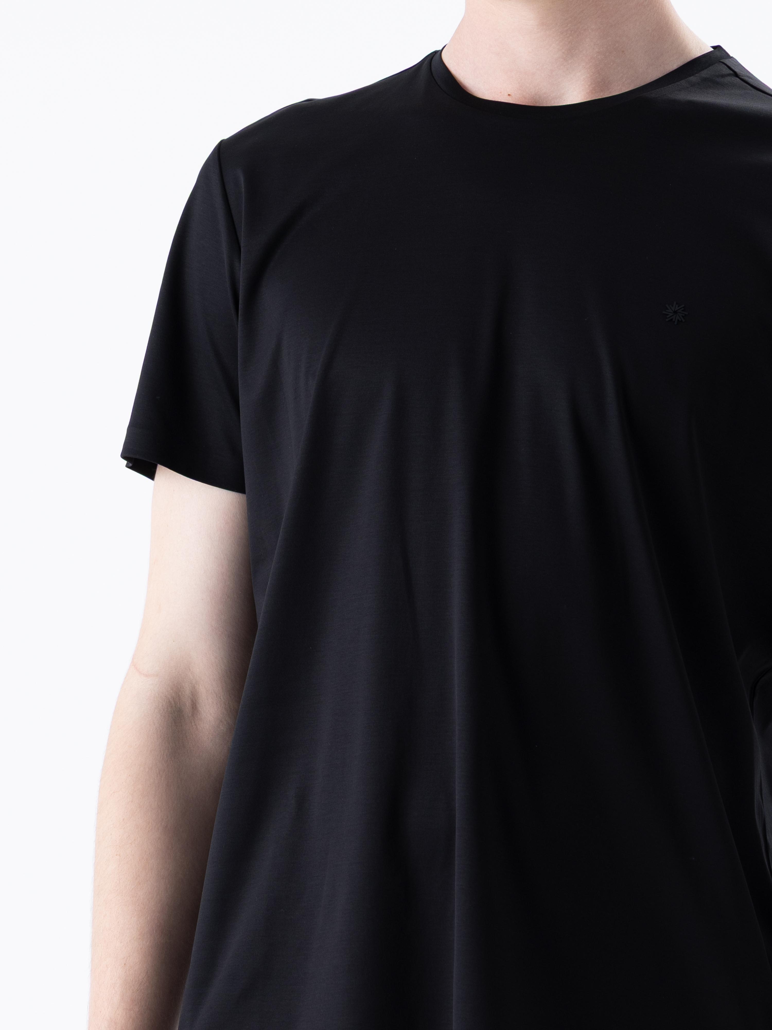 SUPER MERCERIZED SS TEE - NERO BLACK