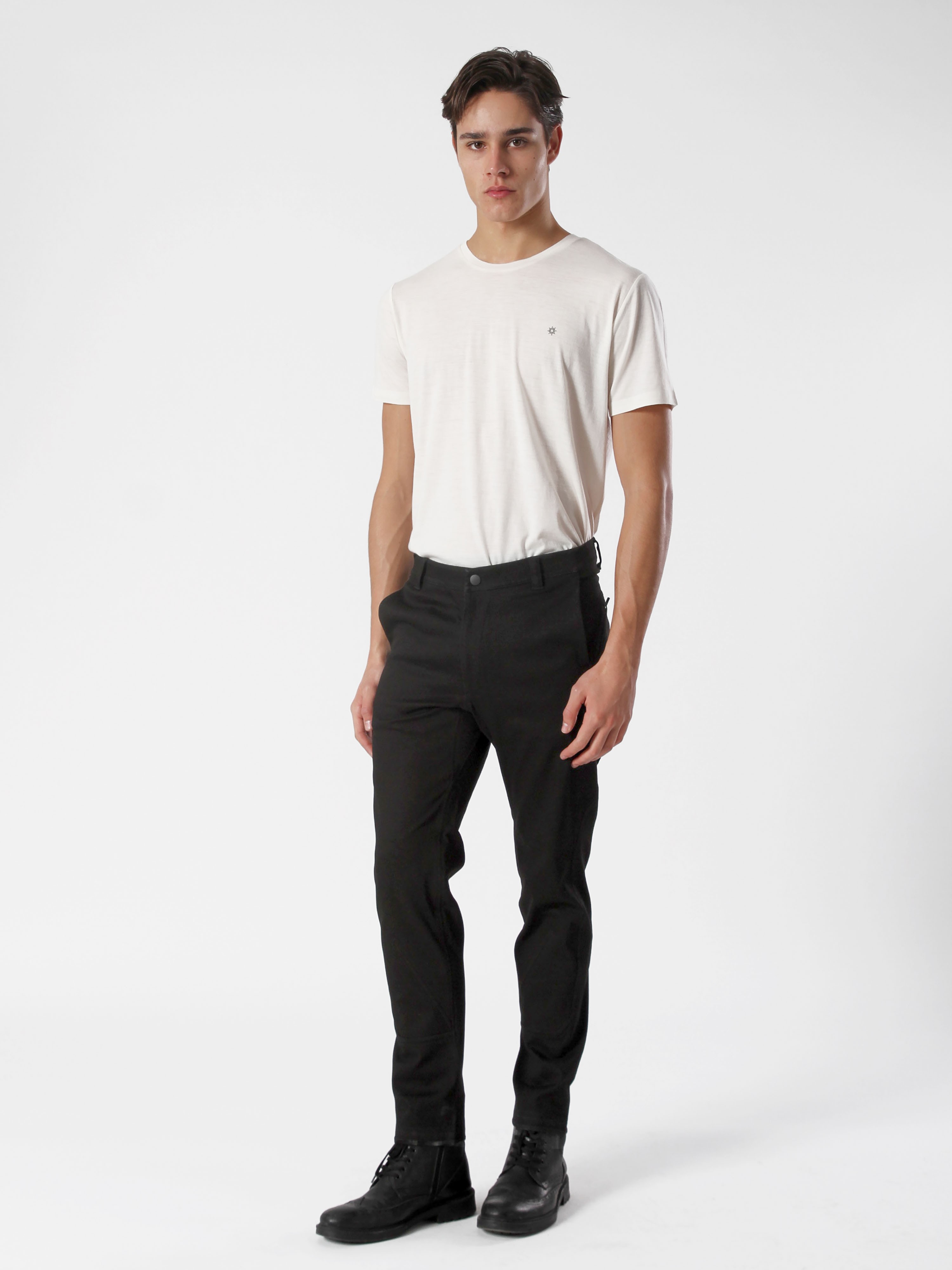 BONDED DENIM PANT