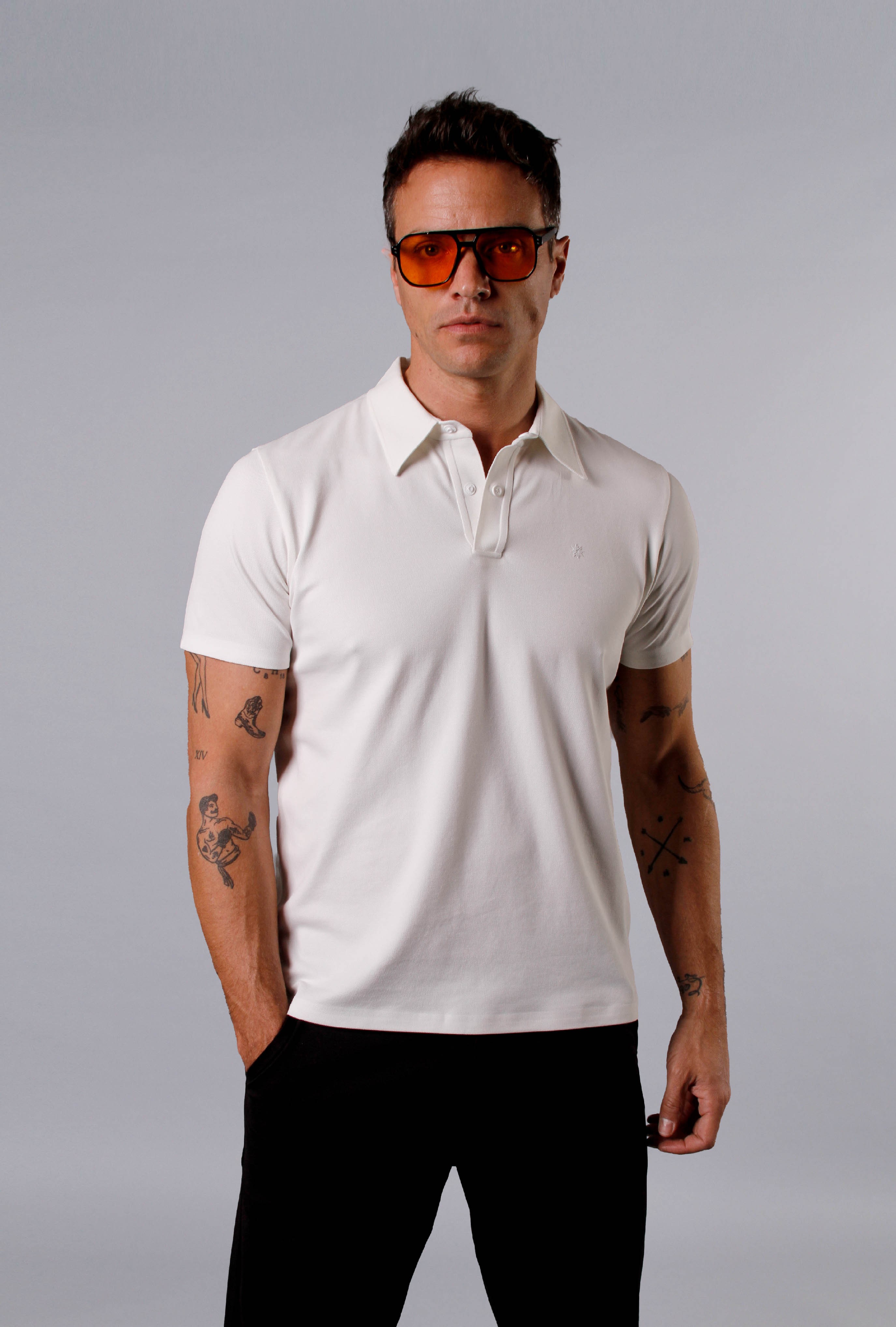 ALL DAY POLO - SUBTLE WHITE