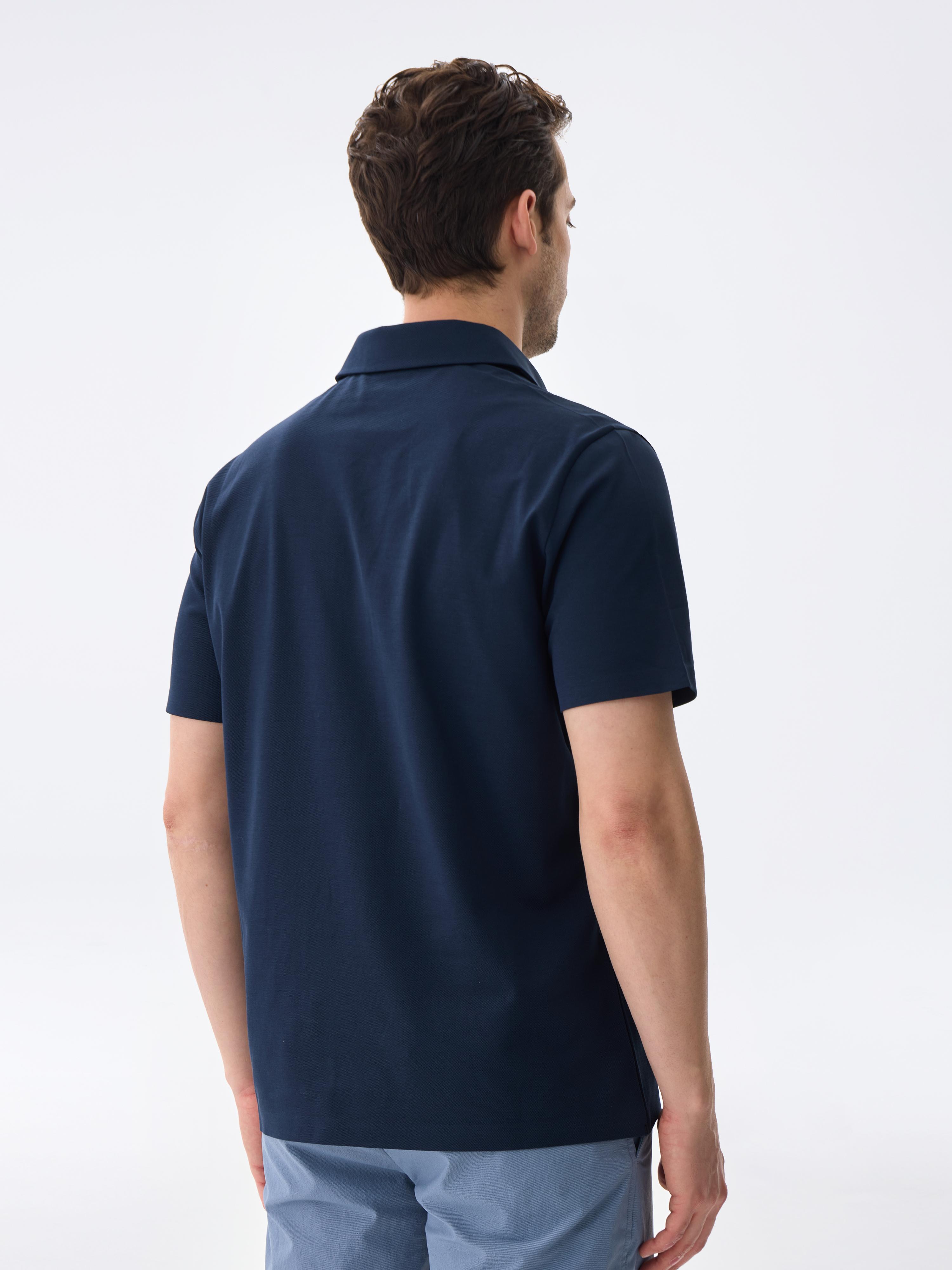 PIMA COMFORT POLO - NAVY