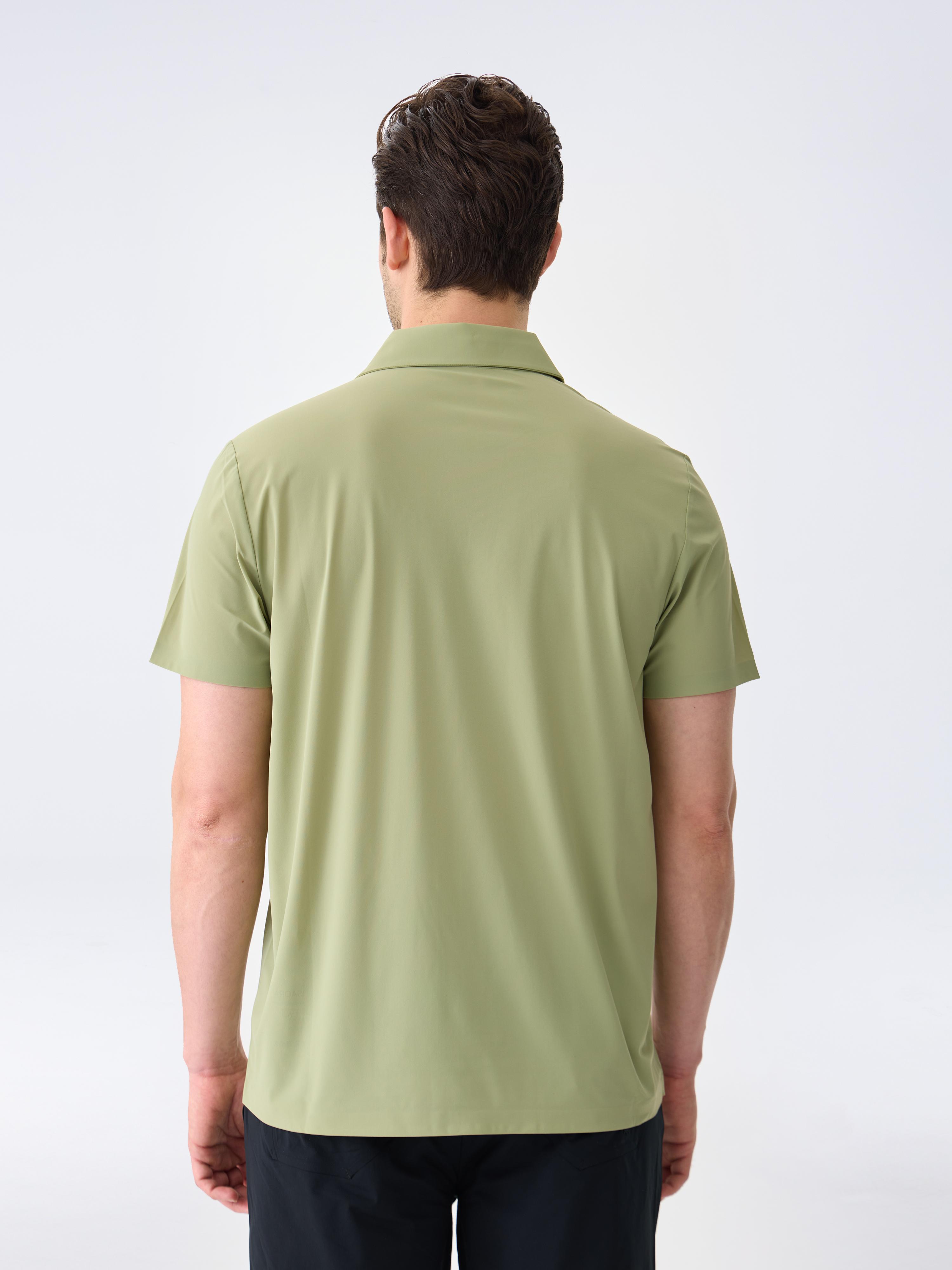 AIRY POLO - BRUMA LIGHT KHAKI
