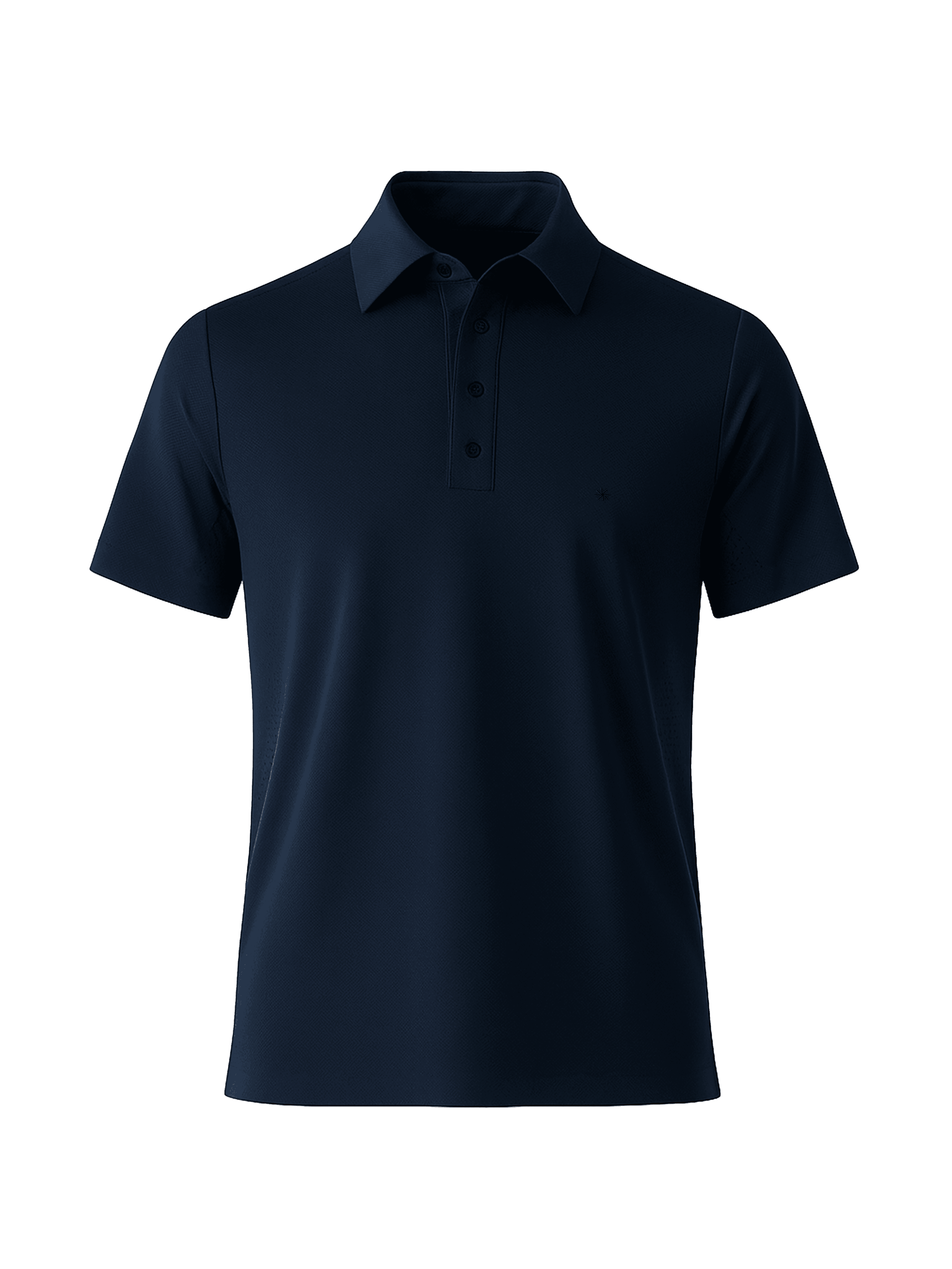 COMFORT PIQUE POLO - NAVY