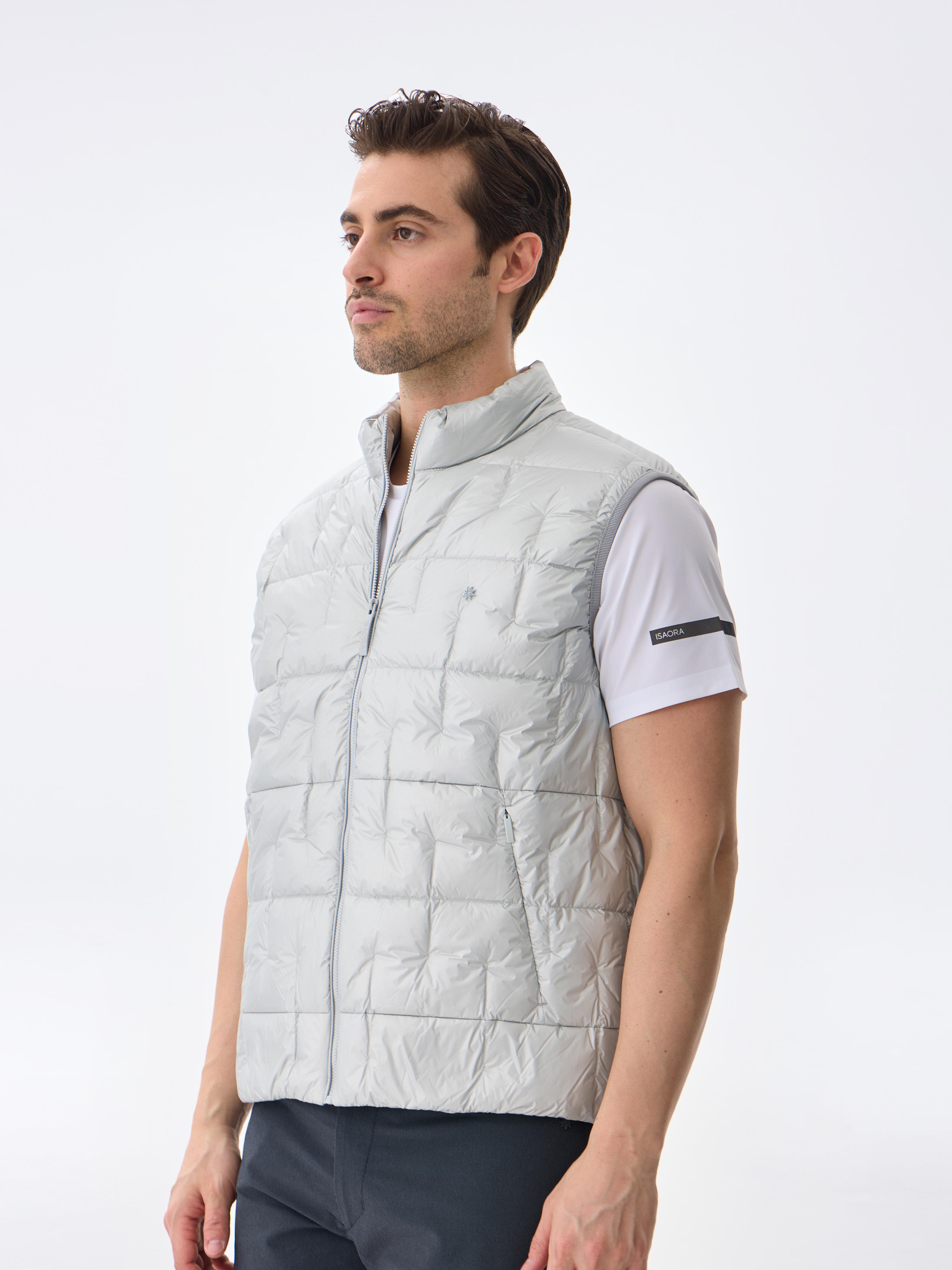 ULTRA LIGHT DOWN VEST - SUBTLE WHITE