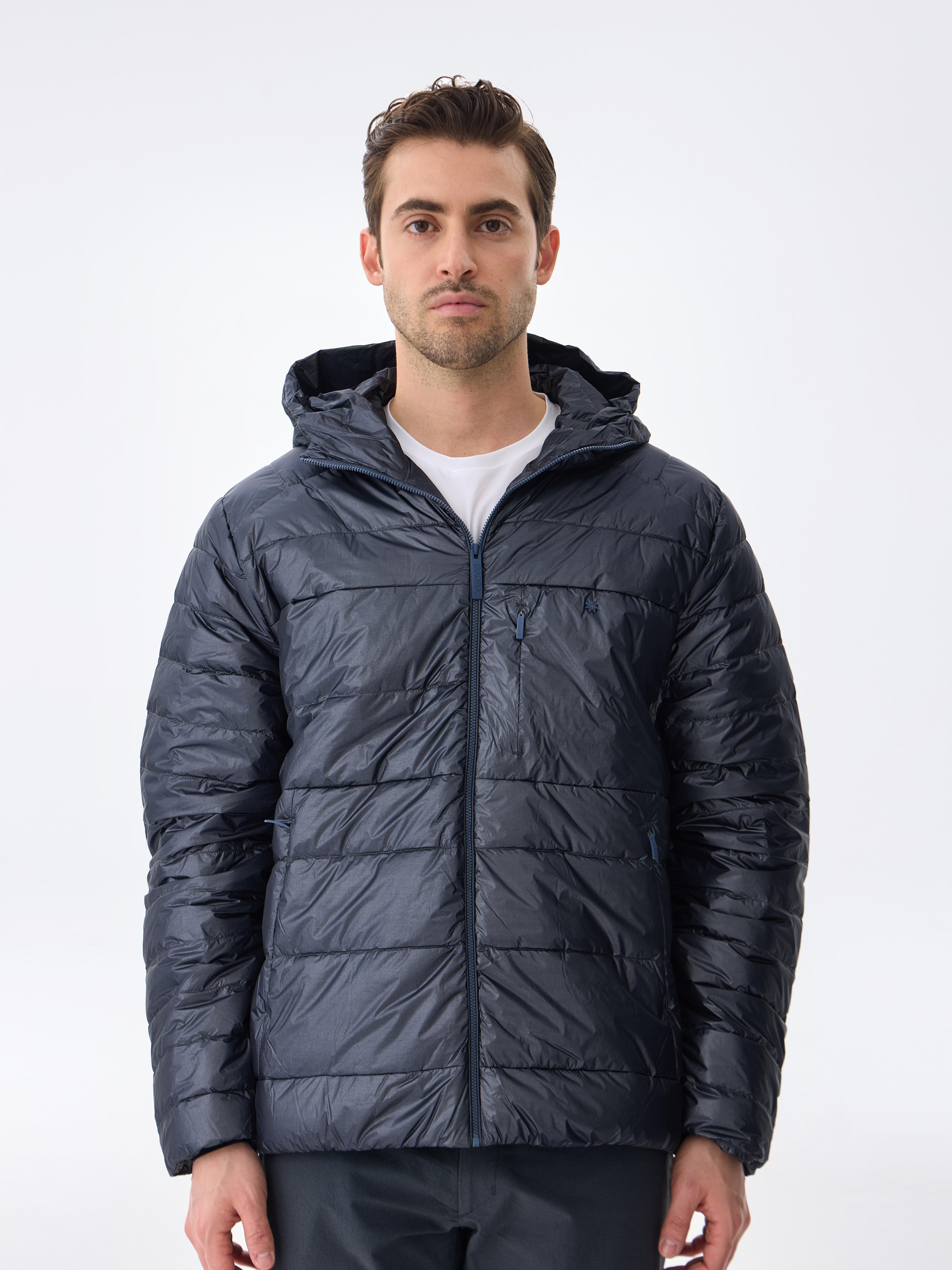 HOODED BOLD DOWN JACKET