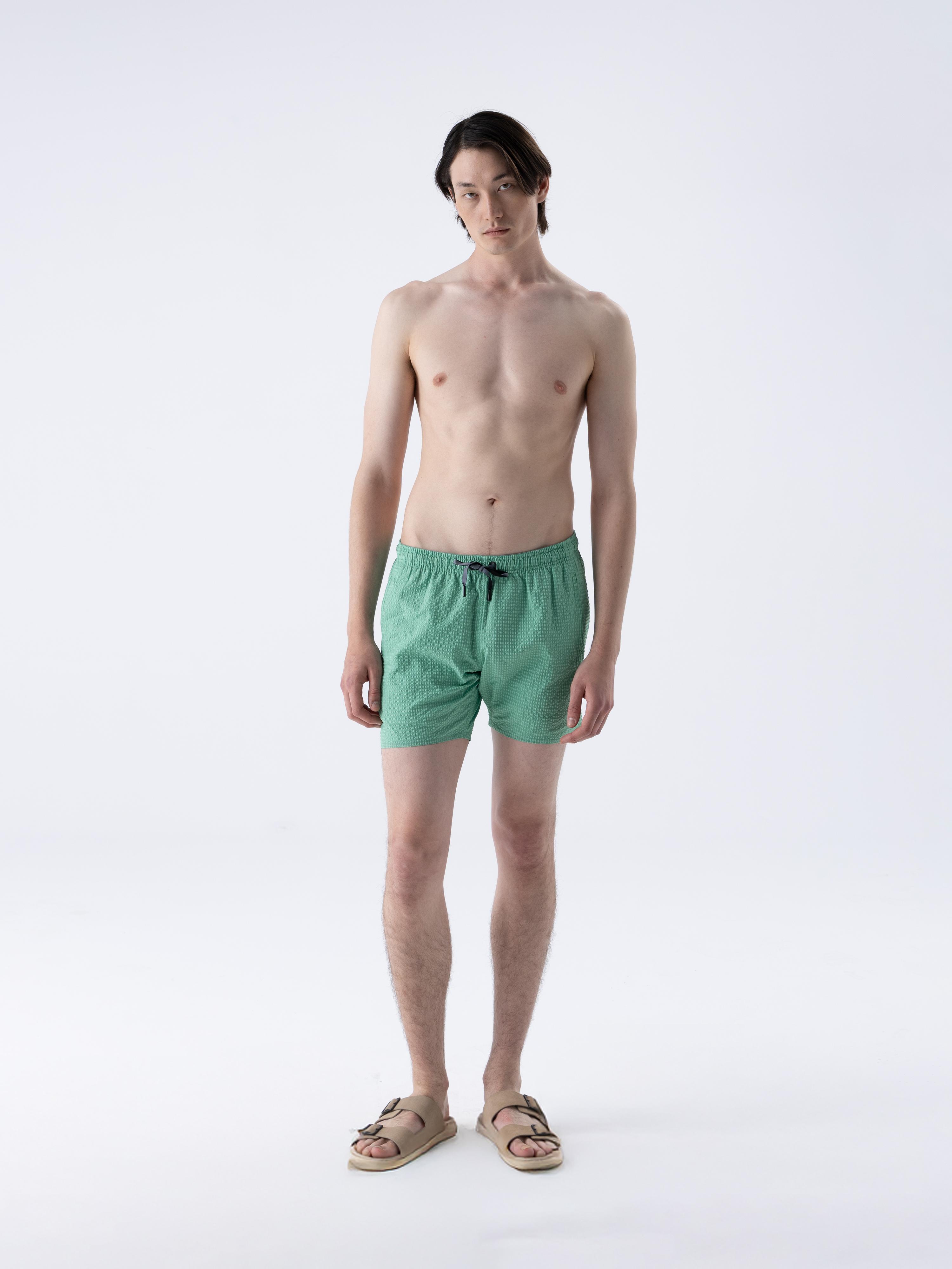 BALI DENİZ ŞORTU - SPRING GREEN