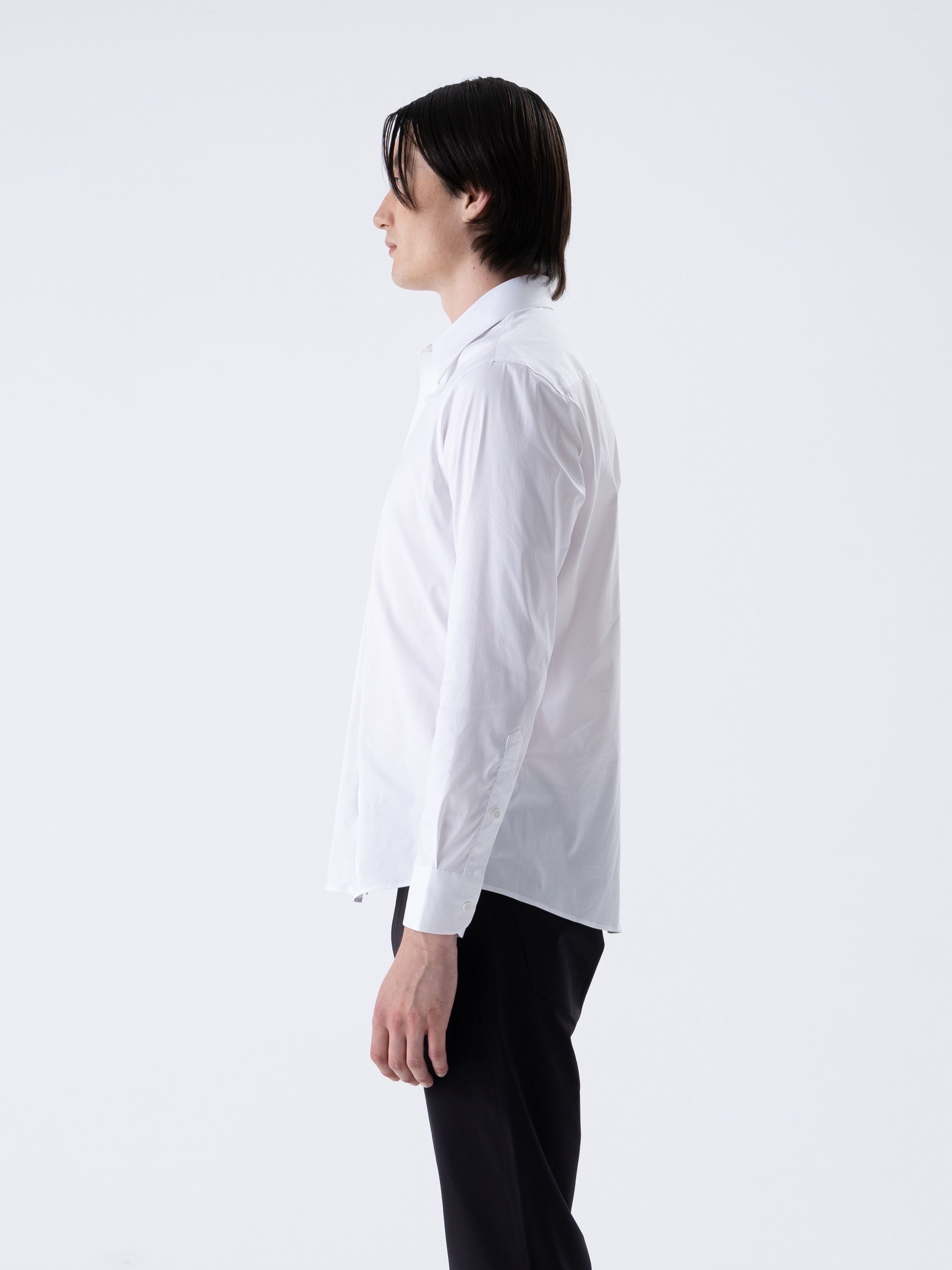 TECHNO TAILORED SHIRT - WHITE