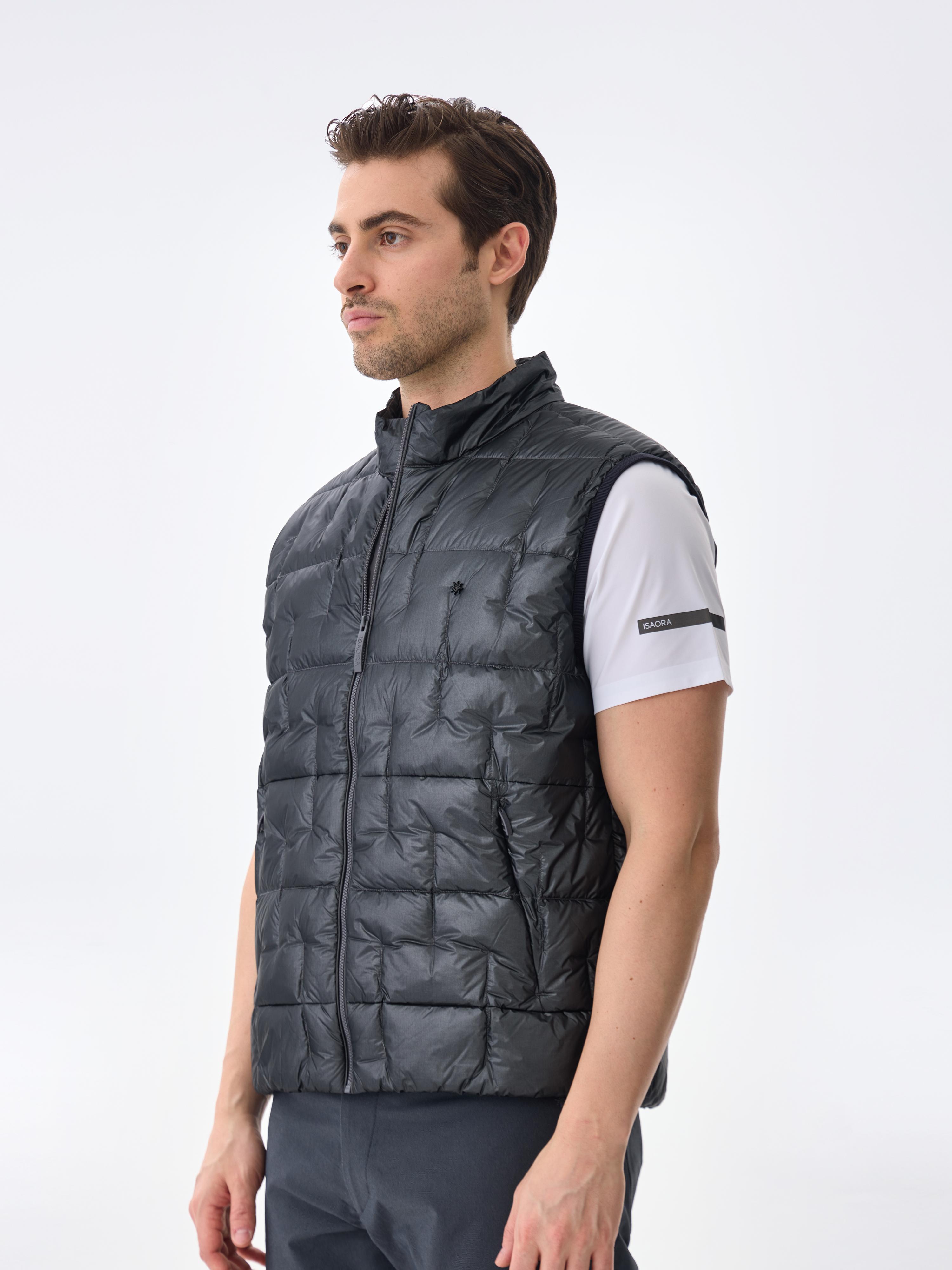 ULTRA LIGHT DOWN VEST - BLACK ONYX