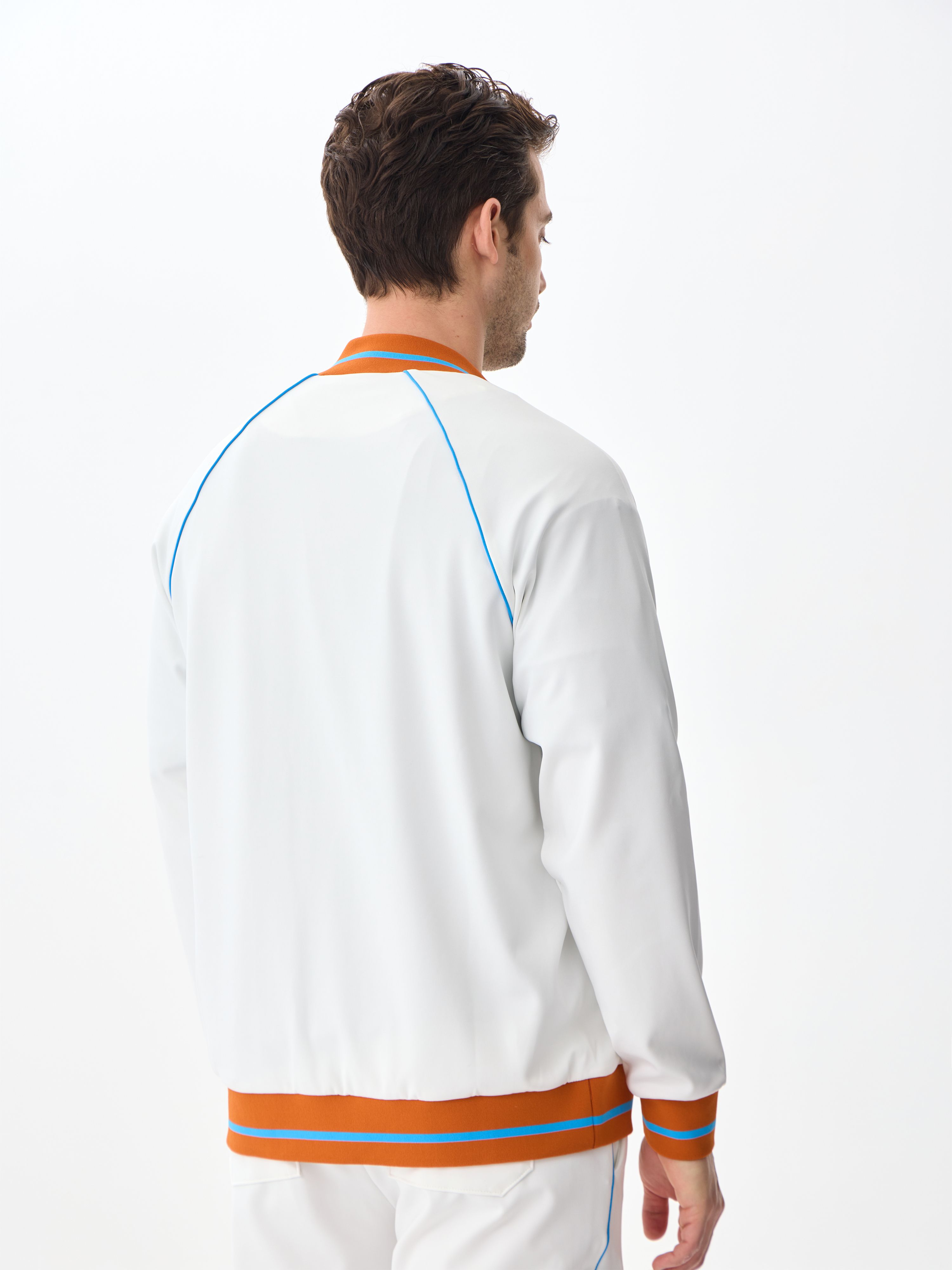 RIB BOMBER - WHITE