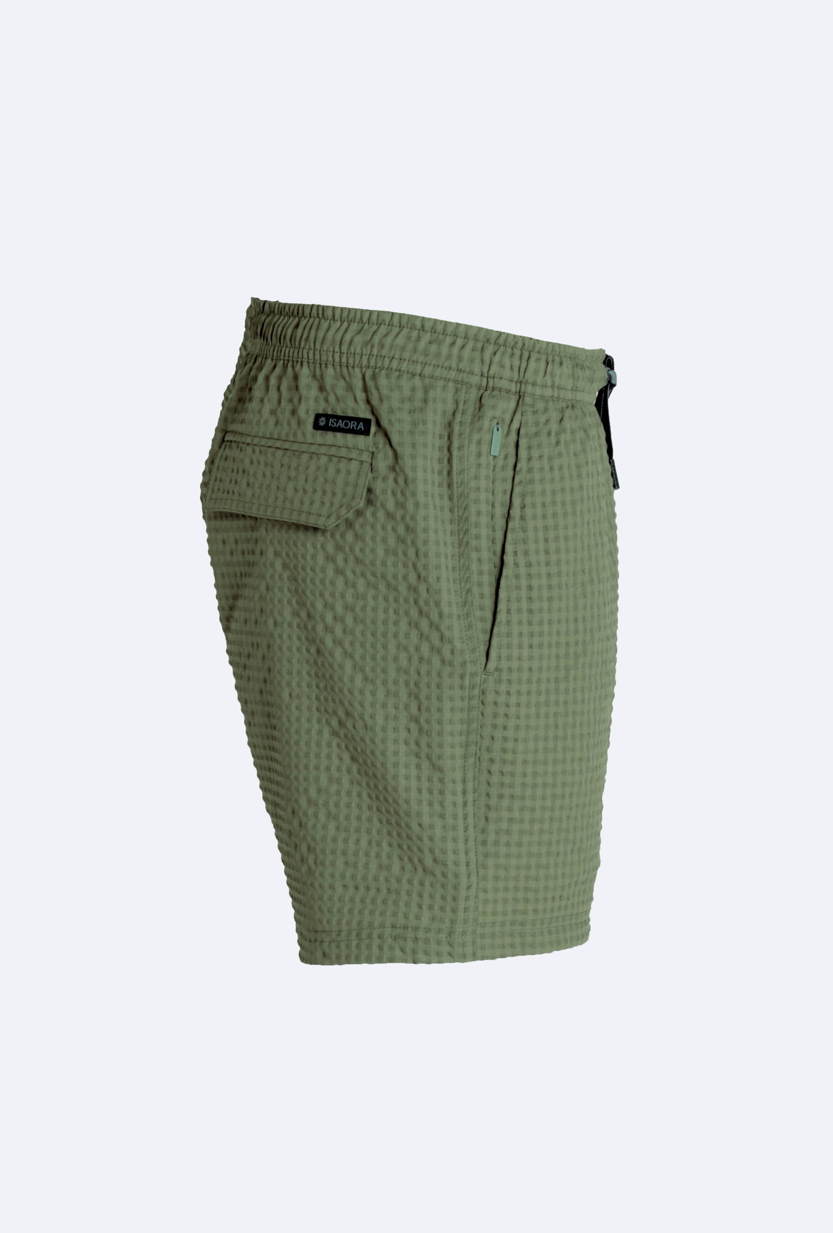 MALIBU SWIM SHORT - LICHEN GREEN