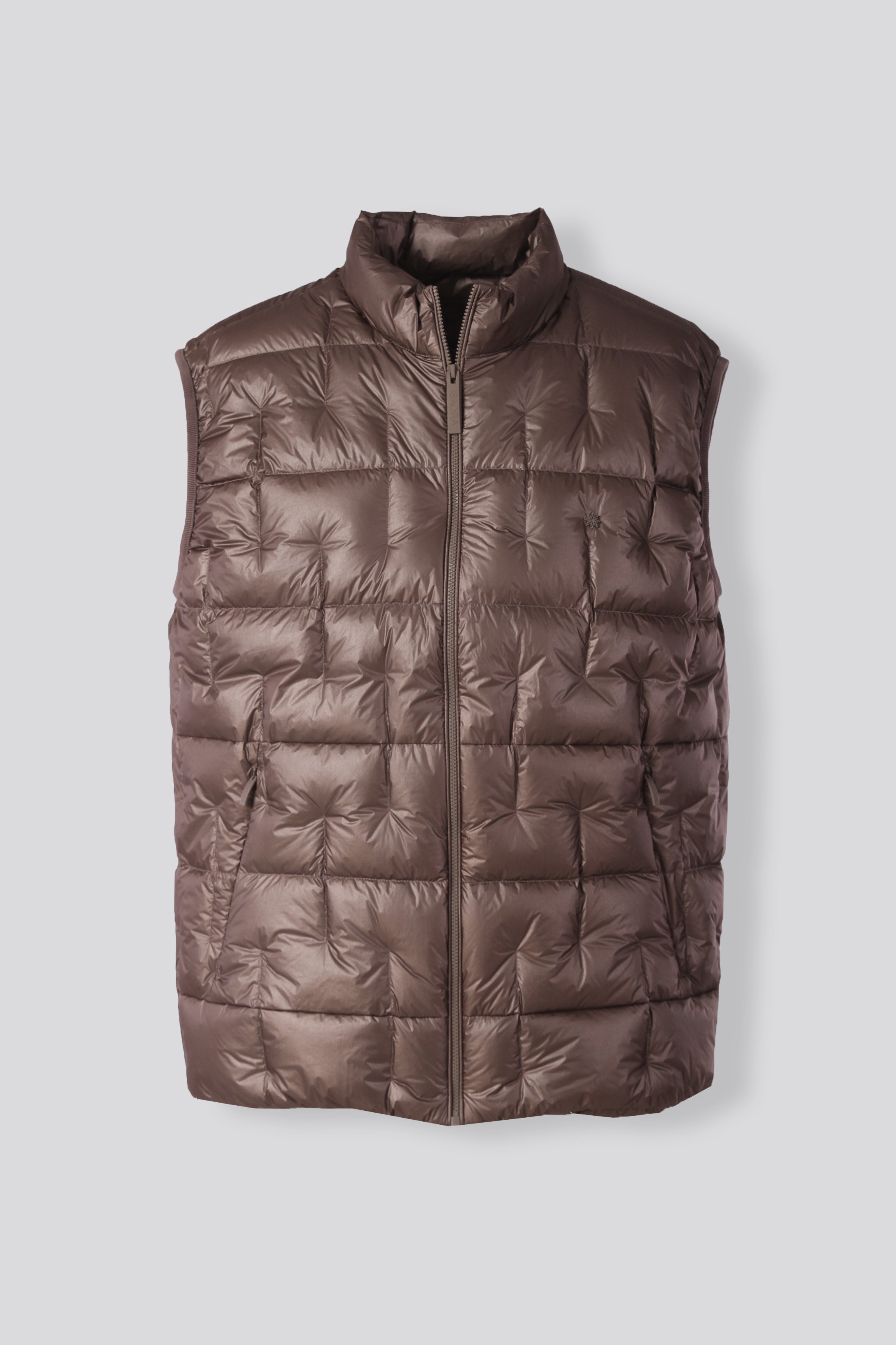 ULTRA LIGHT DOWN VEST - BROWN