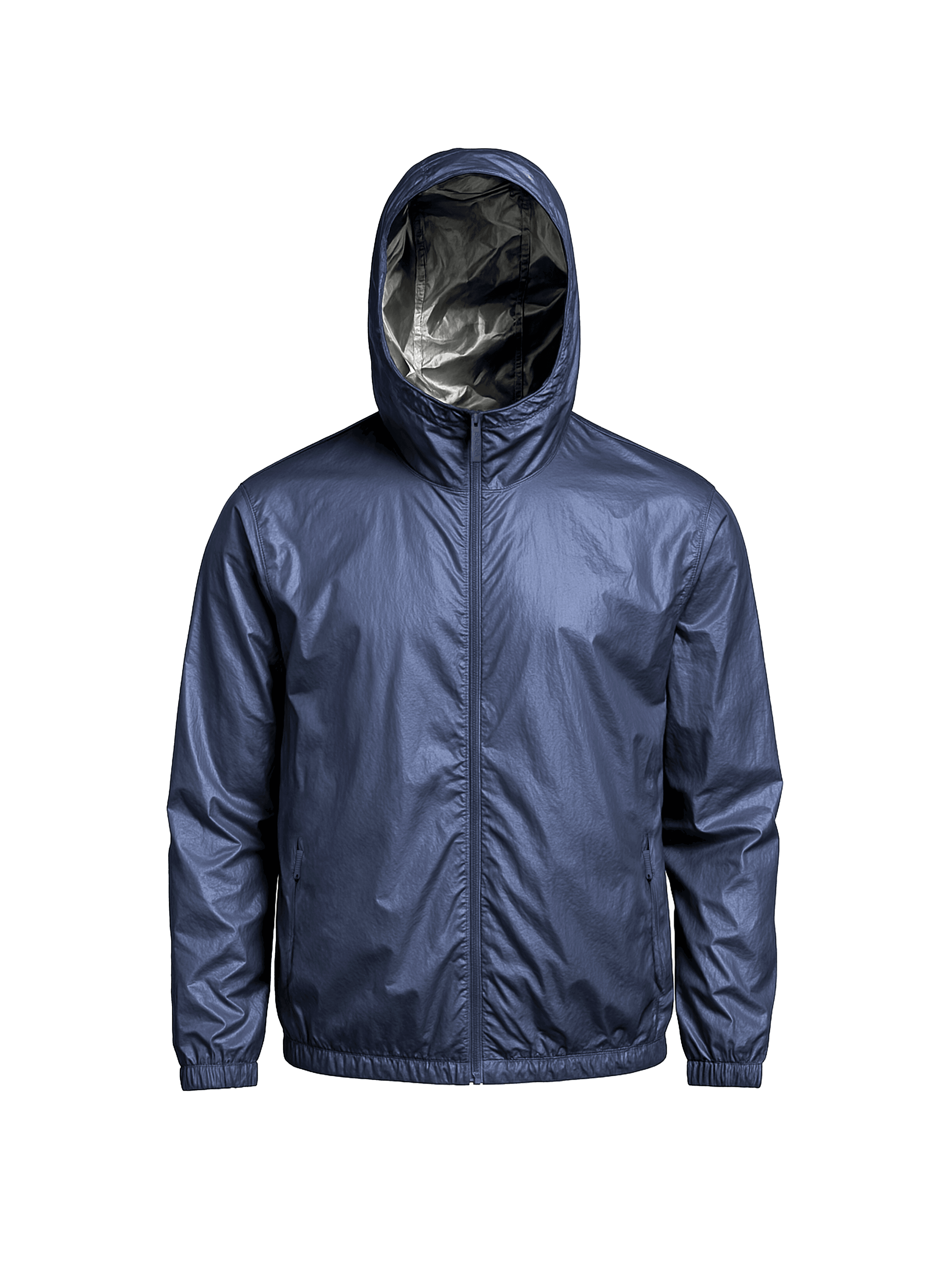 Aluminum Rain Raincoat - NAVY