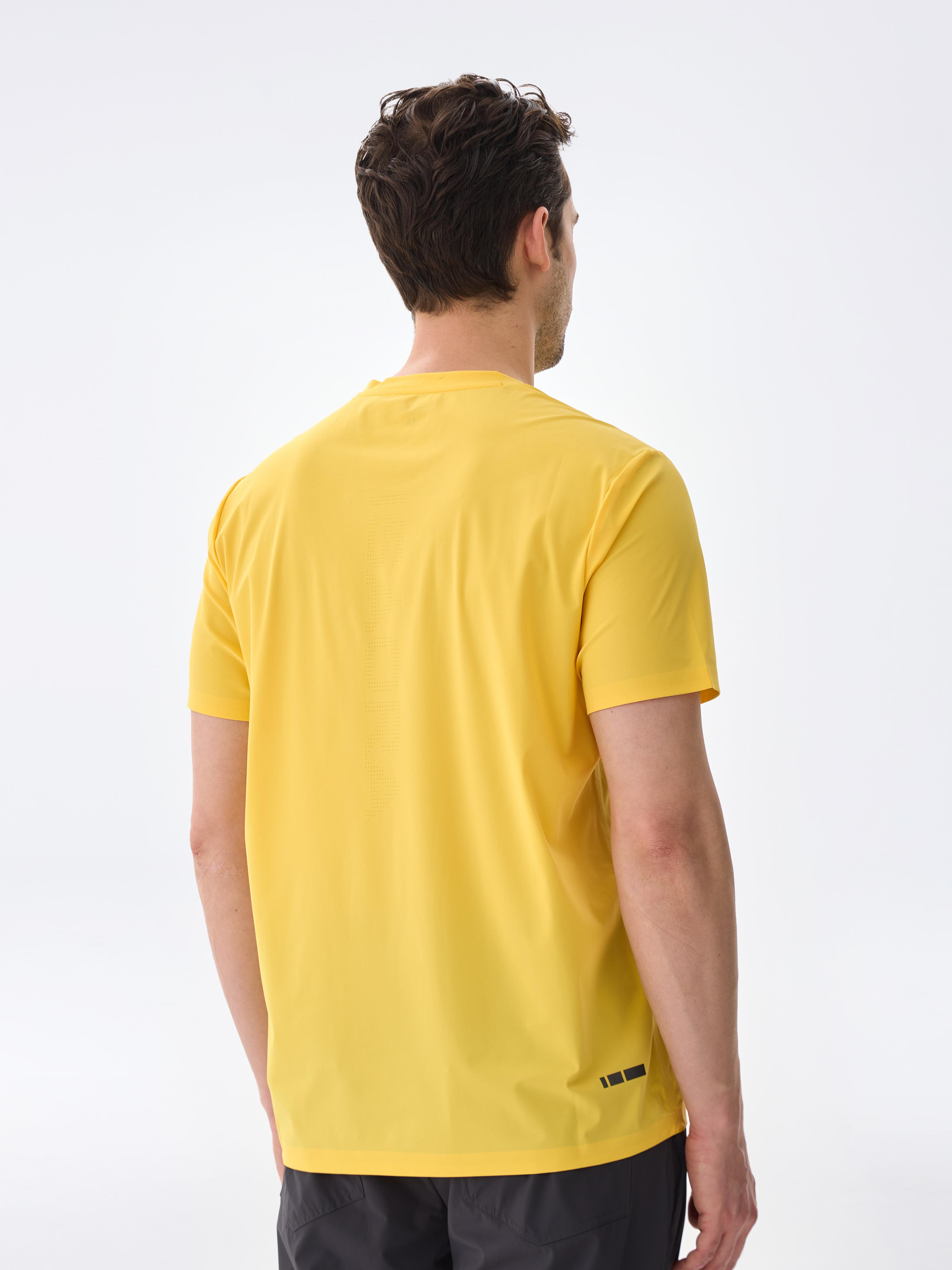 SUPER CREW KISA KOLLU TİŞÖRT - YELLOW